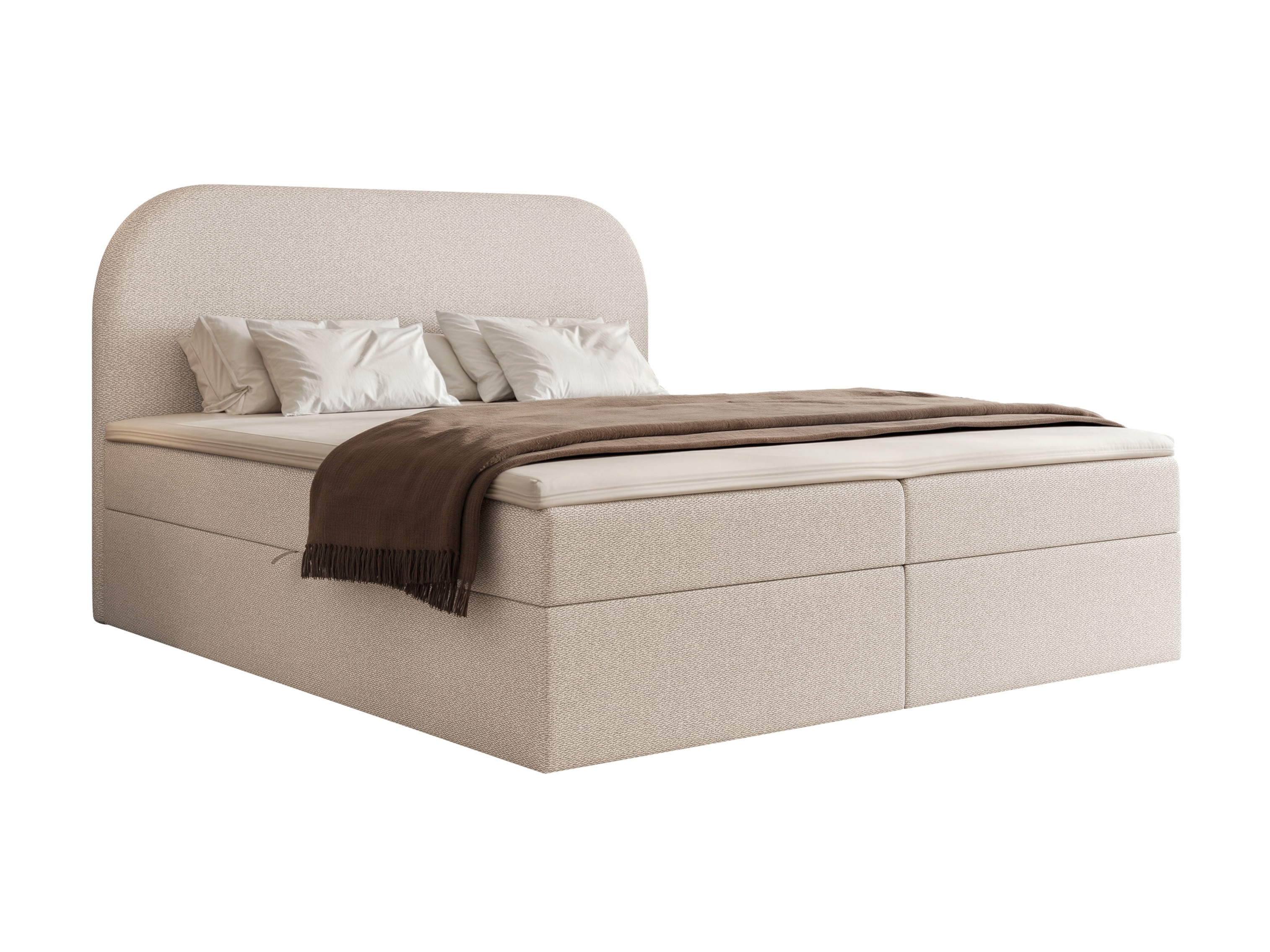 Boxspringbett Martinez 131 (Lumi 04)