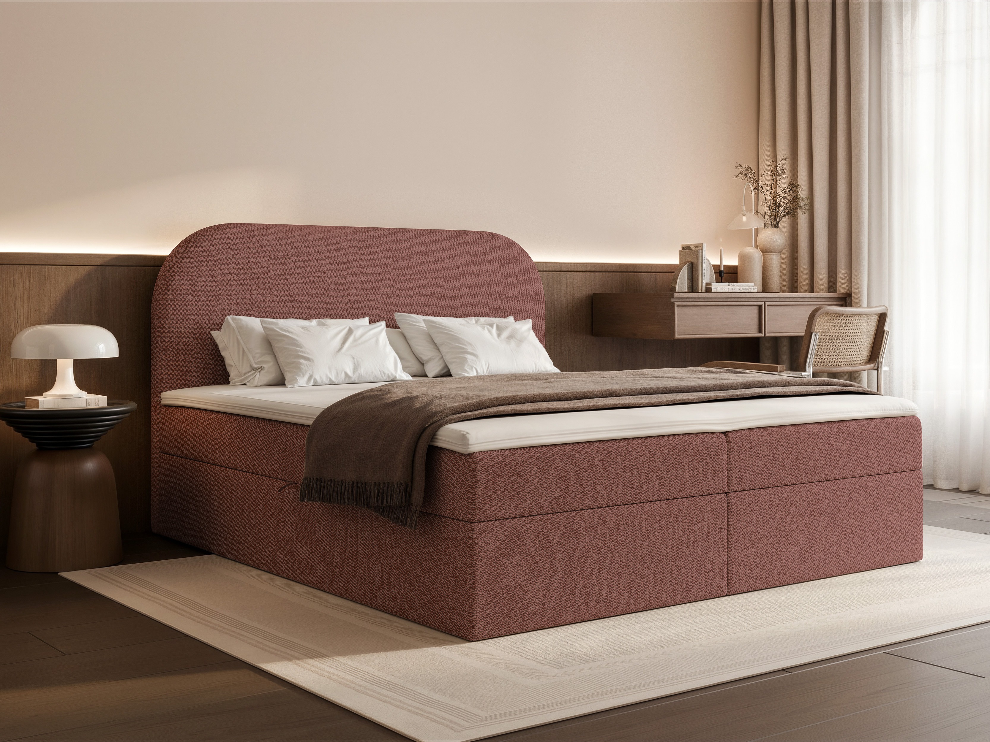 Boxspringbett Martinez 131 (Lumi 56)