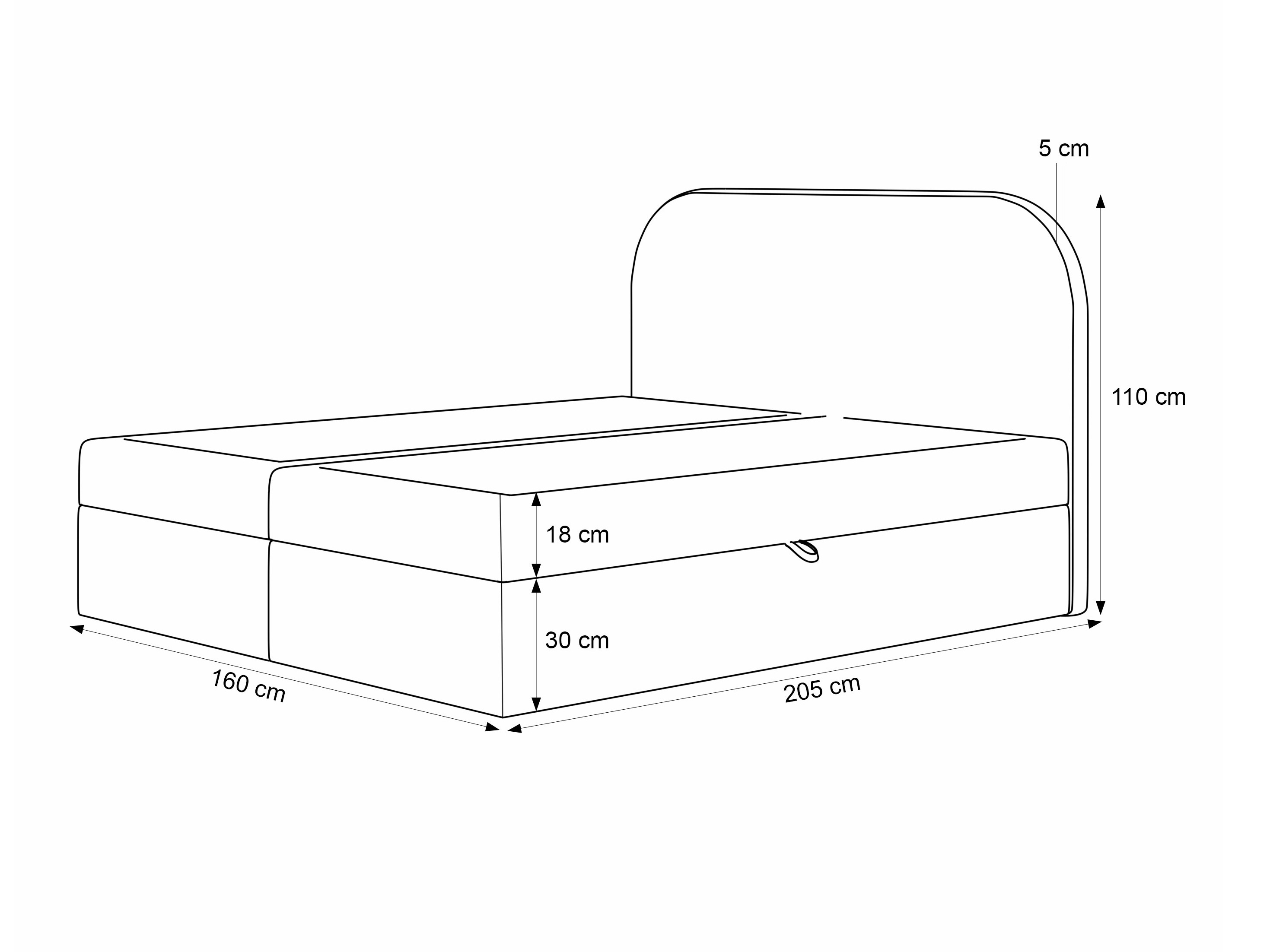 Boxspringbett Martinez 131 (Lumi 56)