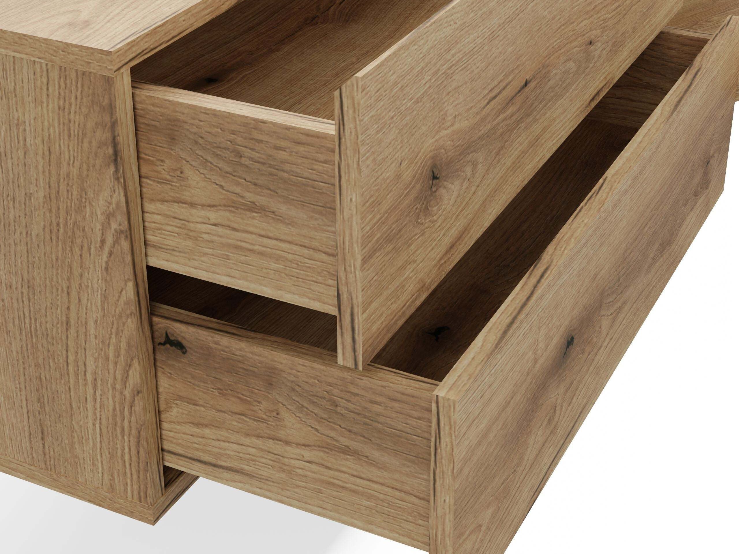 Hängeschrank für Waschbecken Mandeville 363 (Eichenholzoptik)