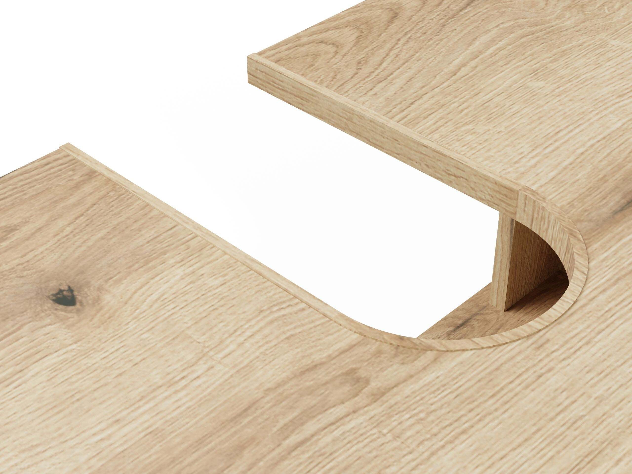 Hängeschrank für Waschbecken Mandeville 363 (Eichenholzoptik)