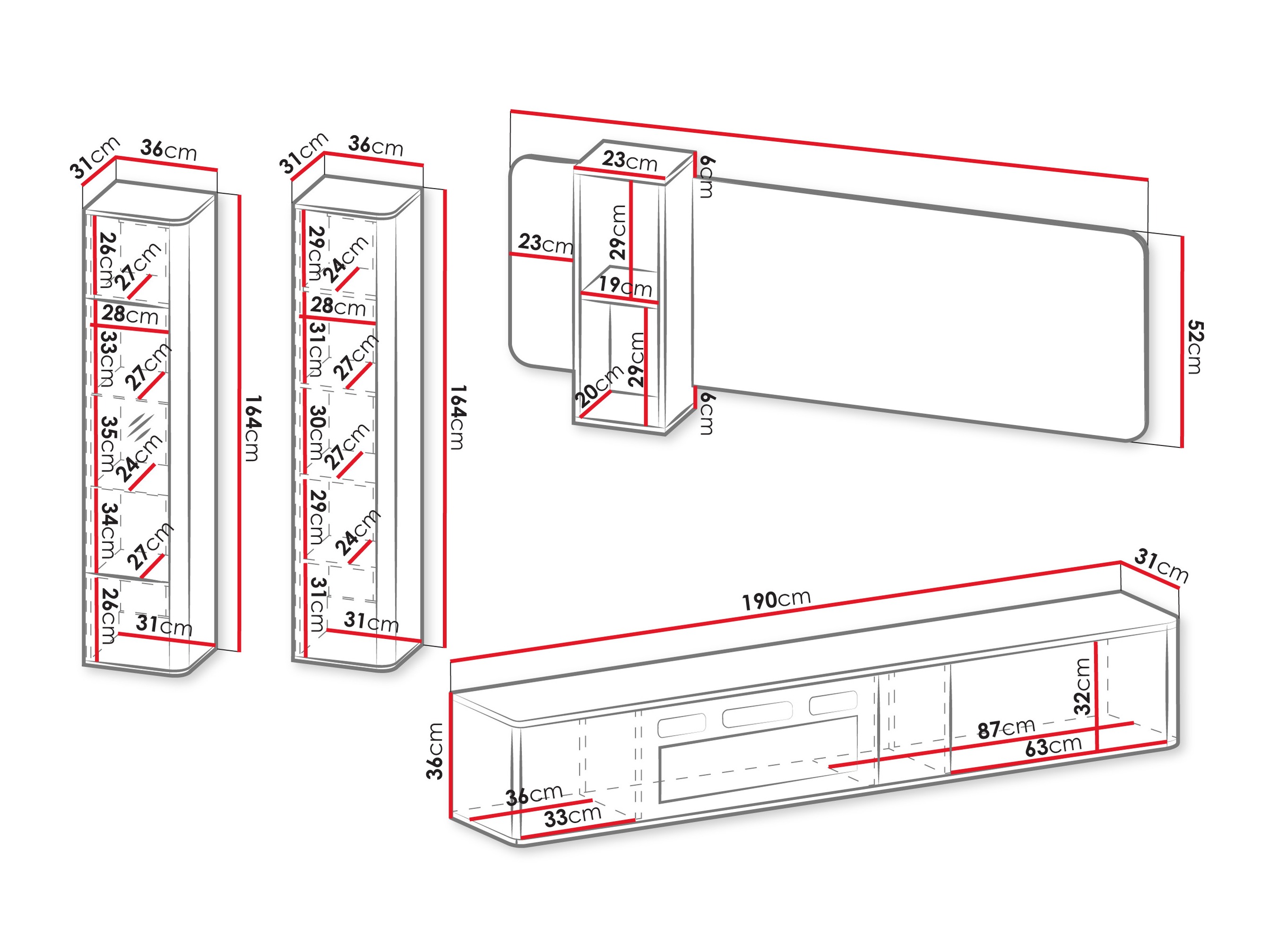 Wohnzimmer-Sets Dormele 112
