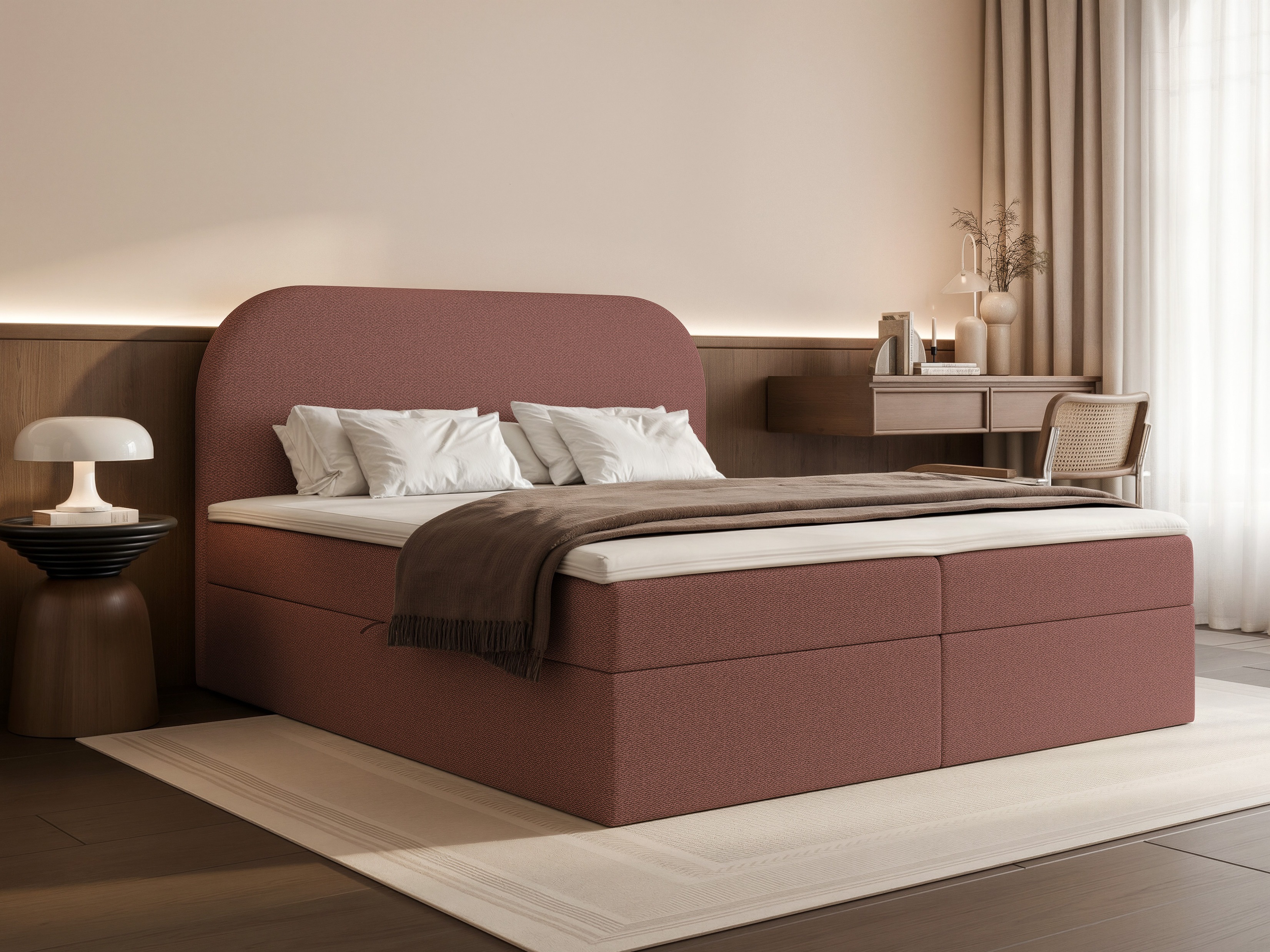 Boxspringbett Martinez 131 (Lumi 56)