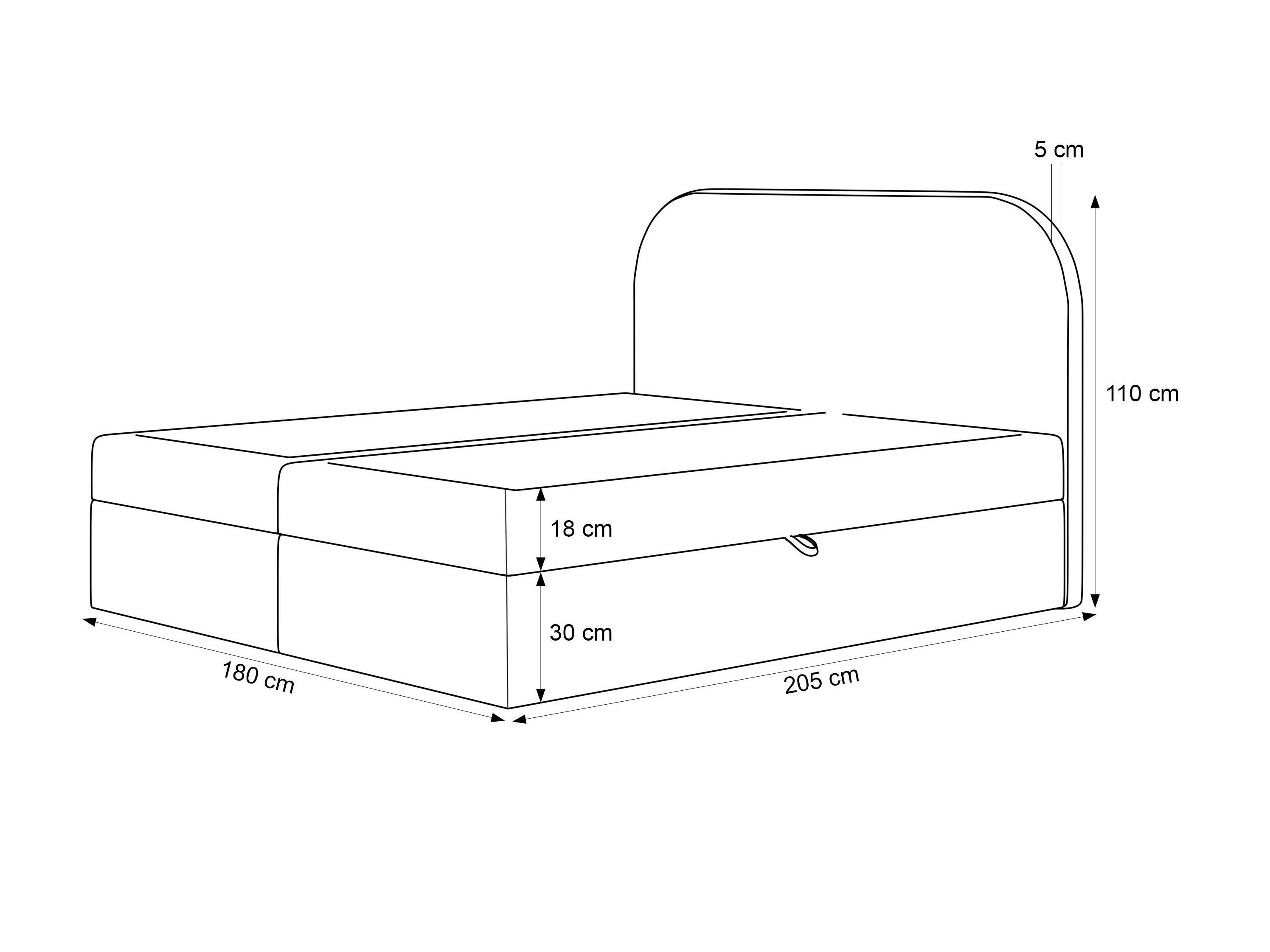 Boxspringbett Martinez 131 (Lumi 56)
