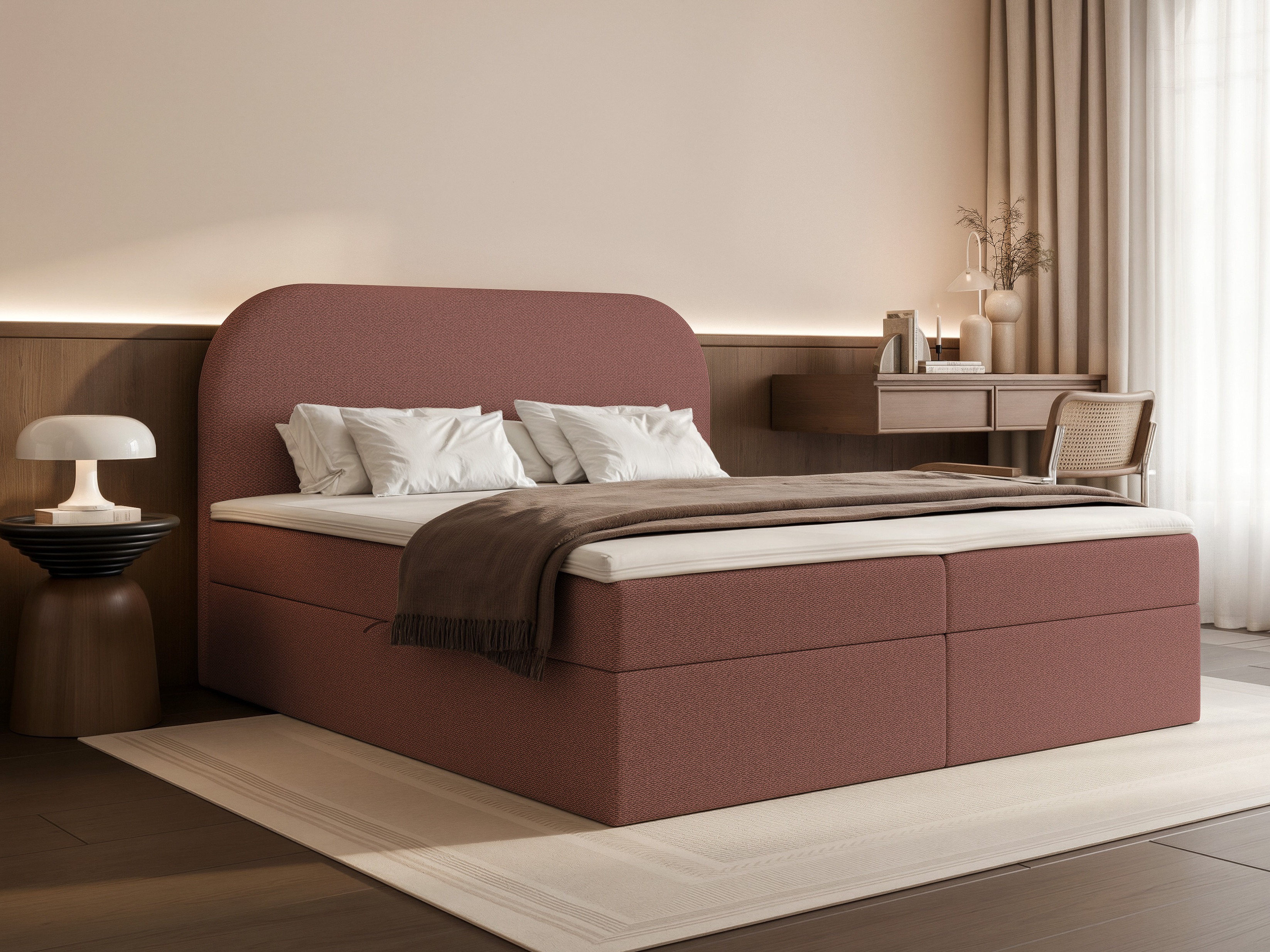 Boxspringbett Martinez 131 (Lumi 56)