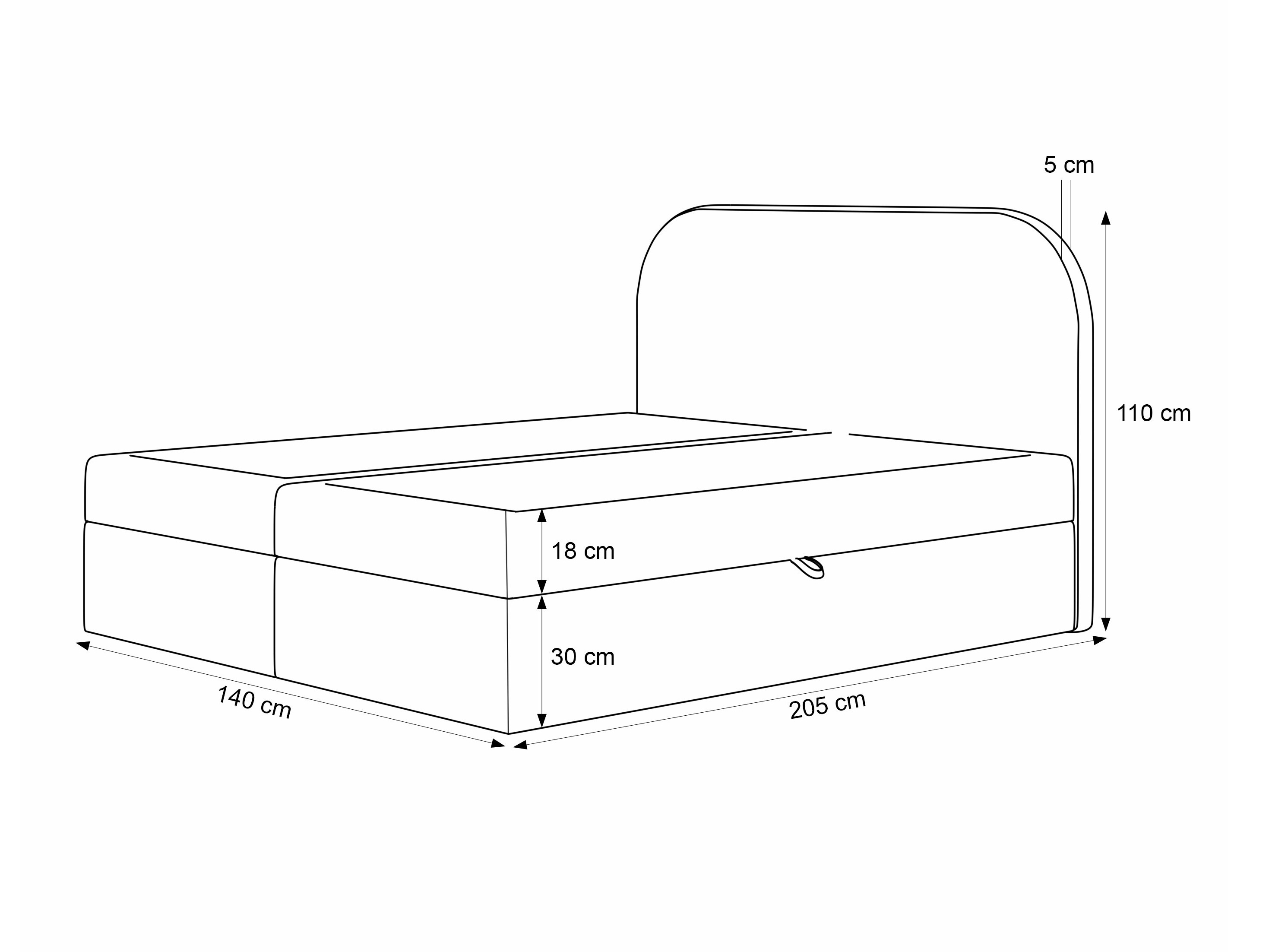 Boxspringbett Martinez 131 (Lumi 84)