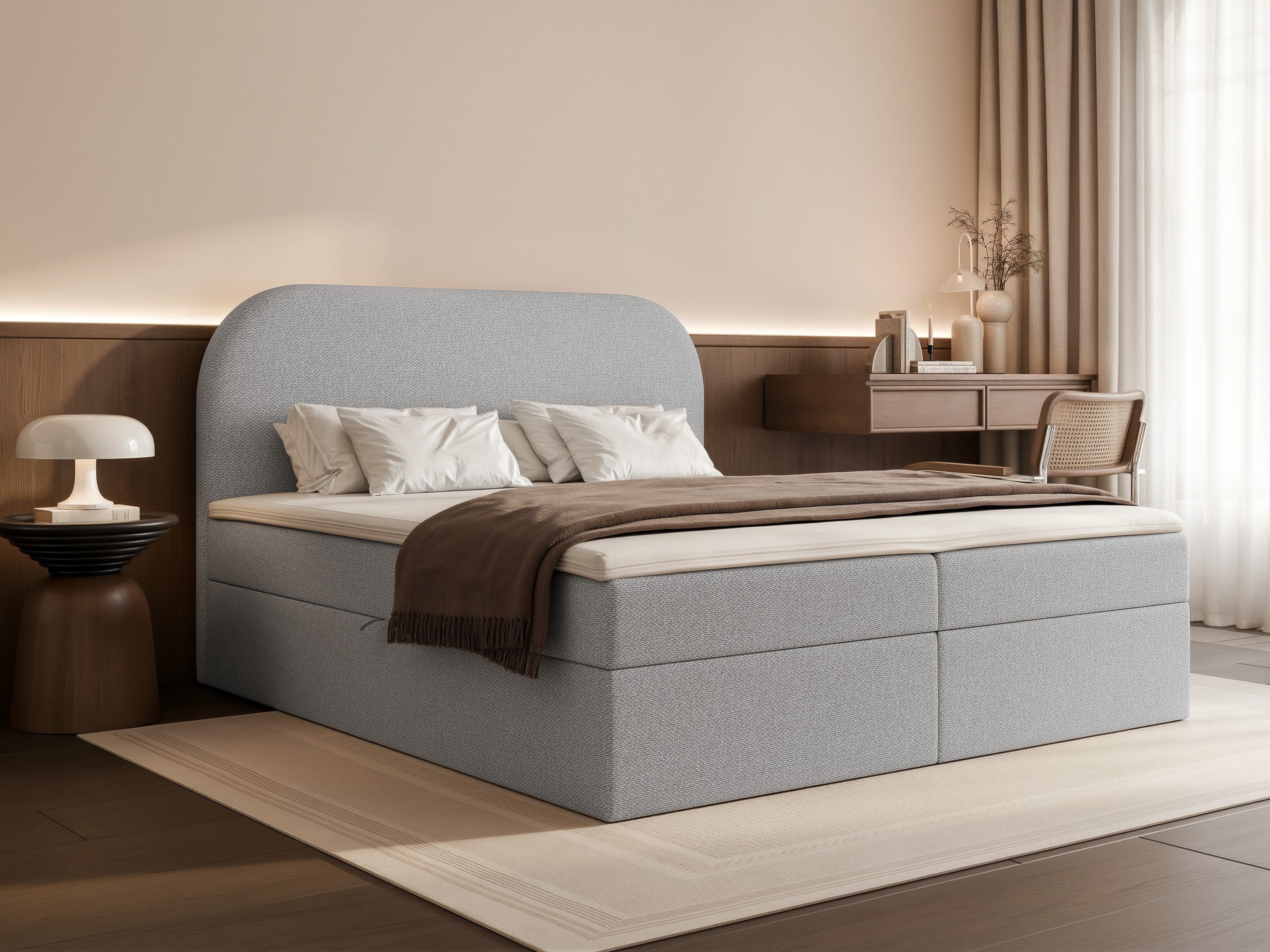 Boxspringbett Martinez 131 (Lumi 84)