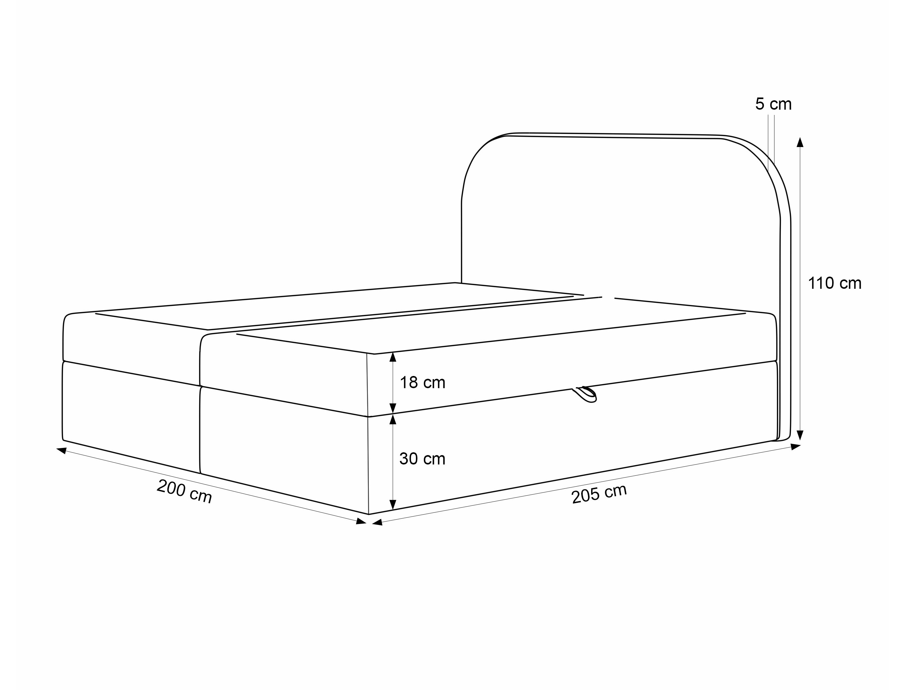 Boxspringbett Martinez 131 (Lumi 84)