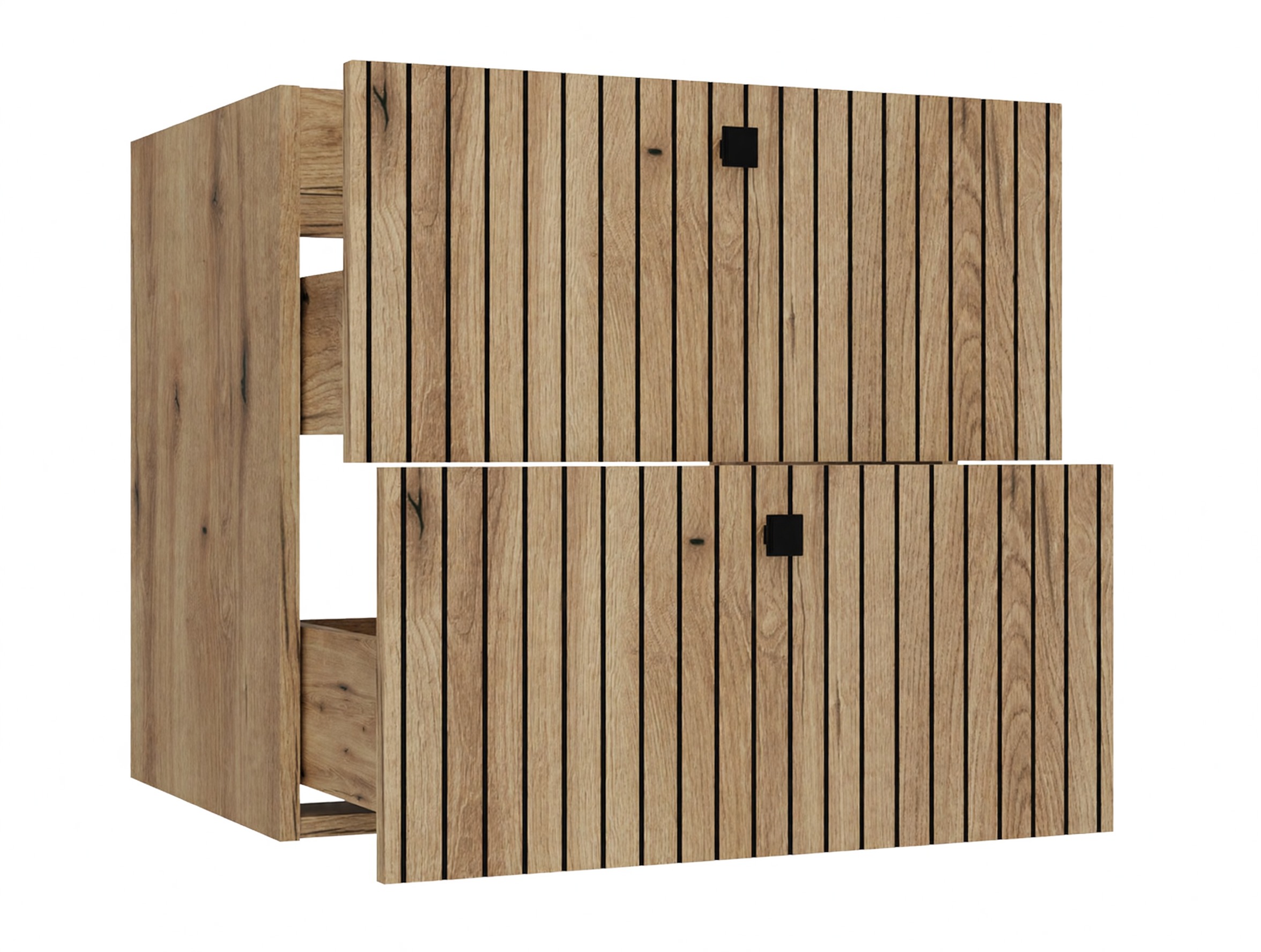 Hängeschrank für Waschbecken Mandeville 314 (Eichenholzoptik)