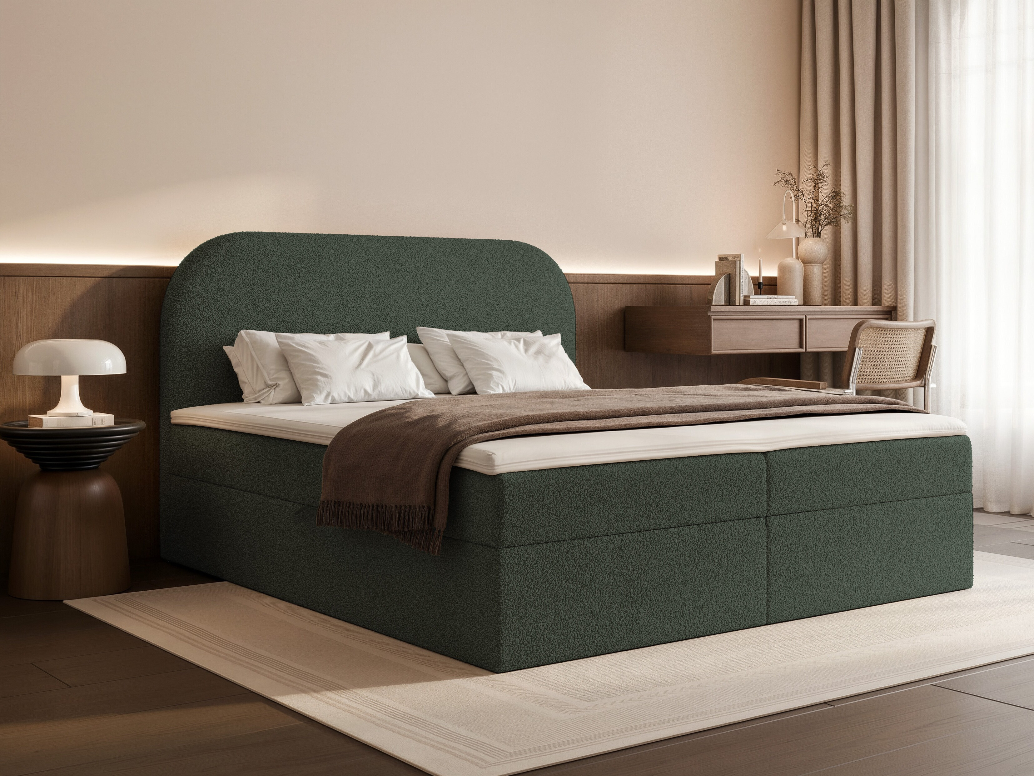 Boxspringbett Martinez 131 (Nichtw or never 37)