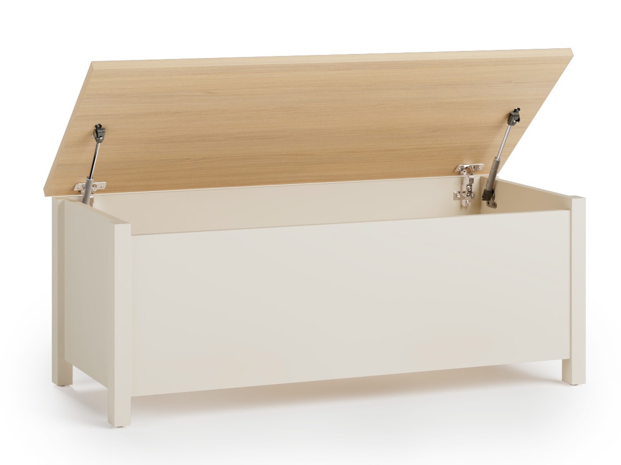 Aufbewahrungsbox Velferi 120 (Weiß + Rosa)