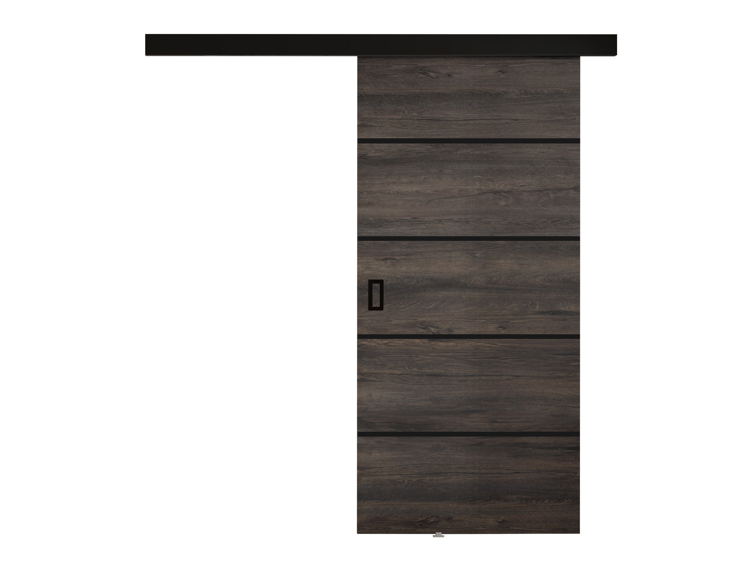 Schwebetür Dover 172 (Esche dunkel)