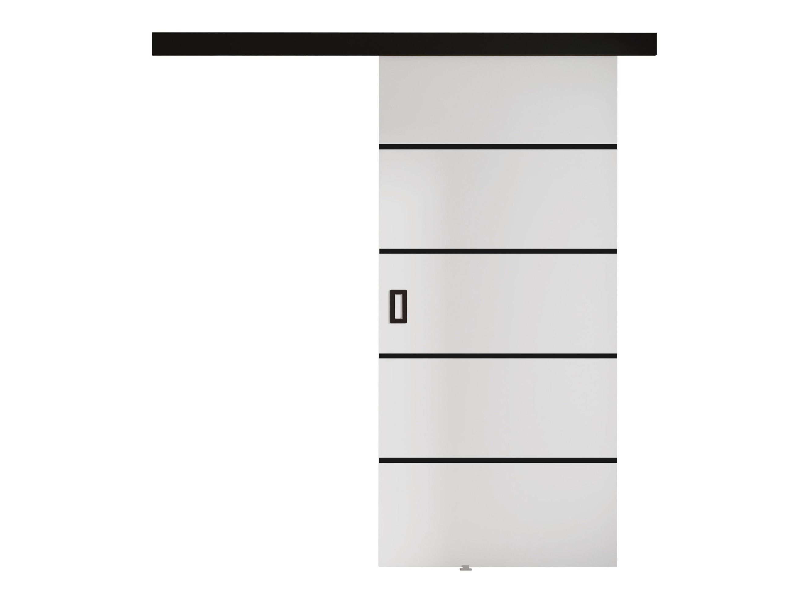 Schwebetür Dover 172 (Weiß)