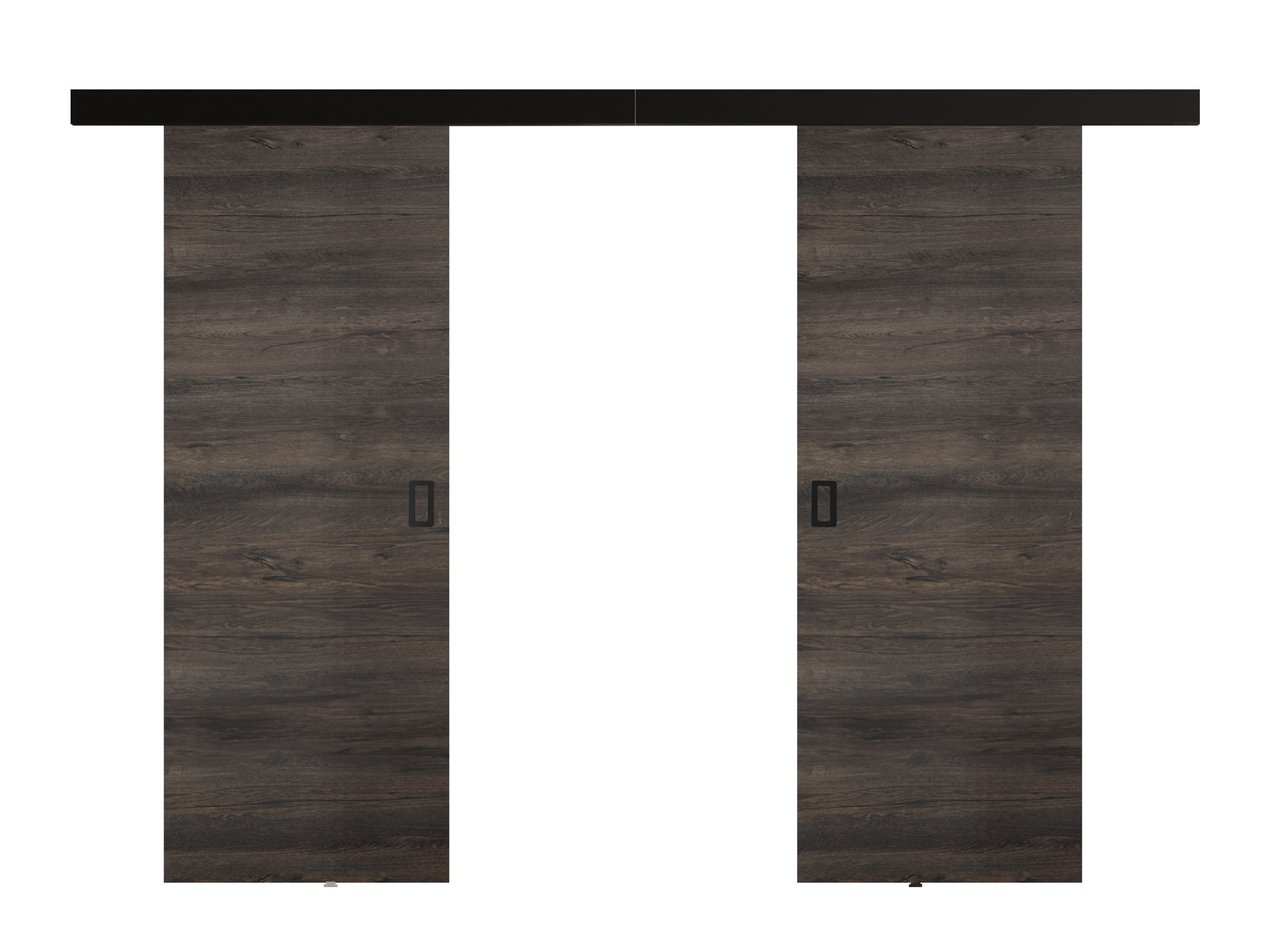 Schwebetür Dover 199 (Esche dunkel)