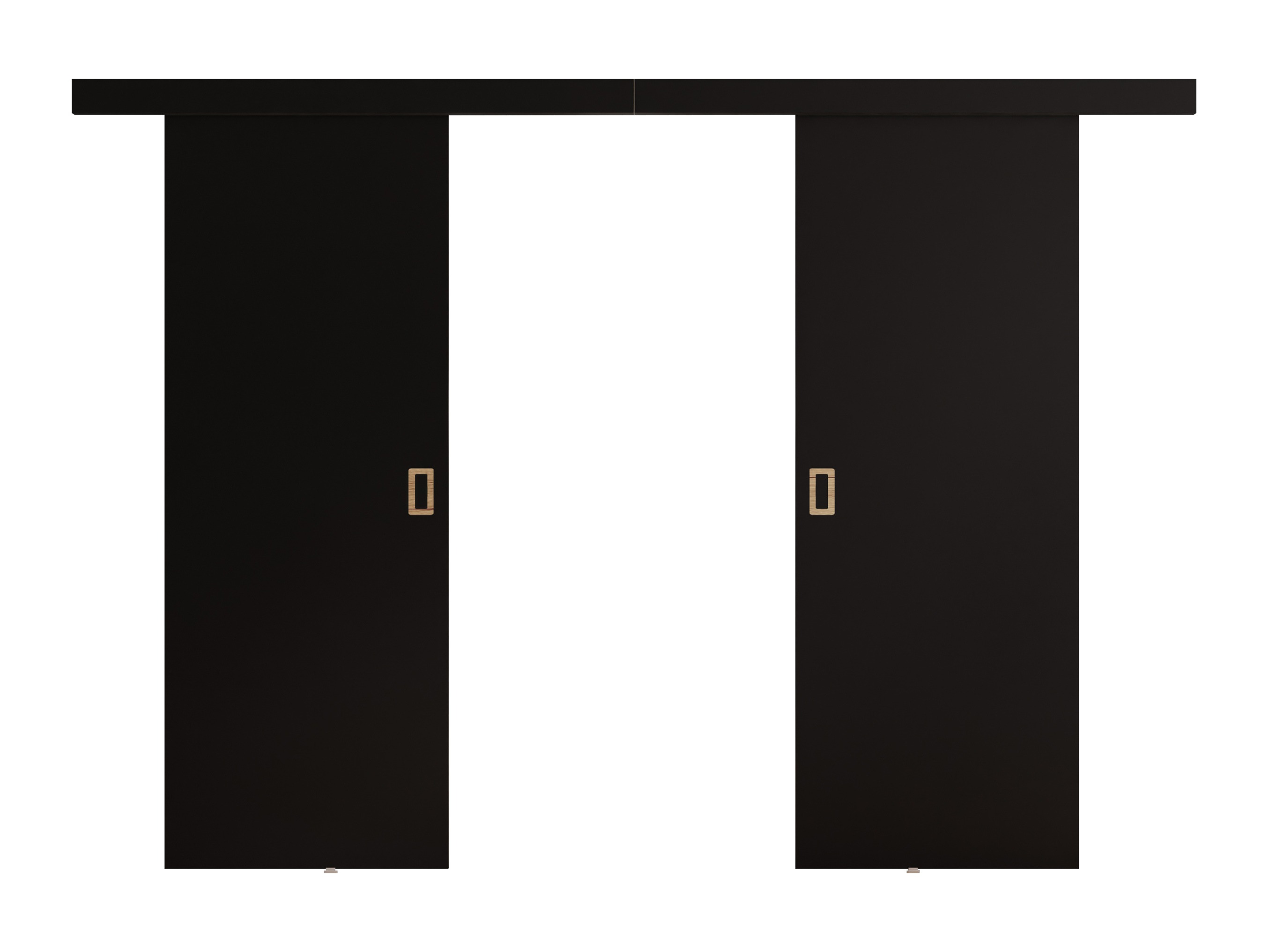 Schwebetür Dover 199 (Schwarz)