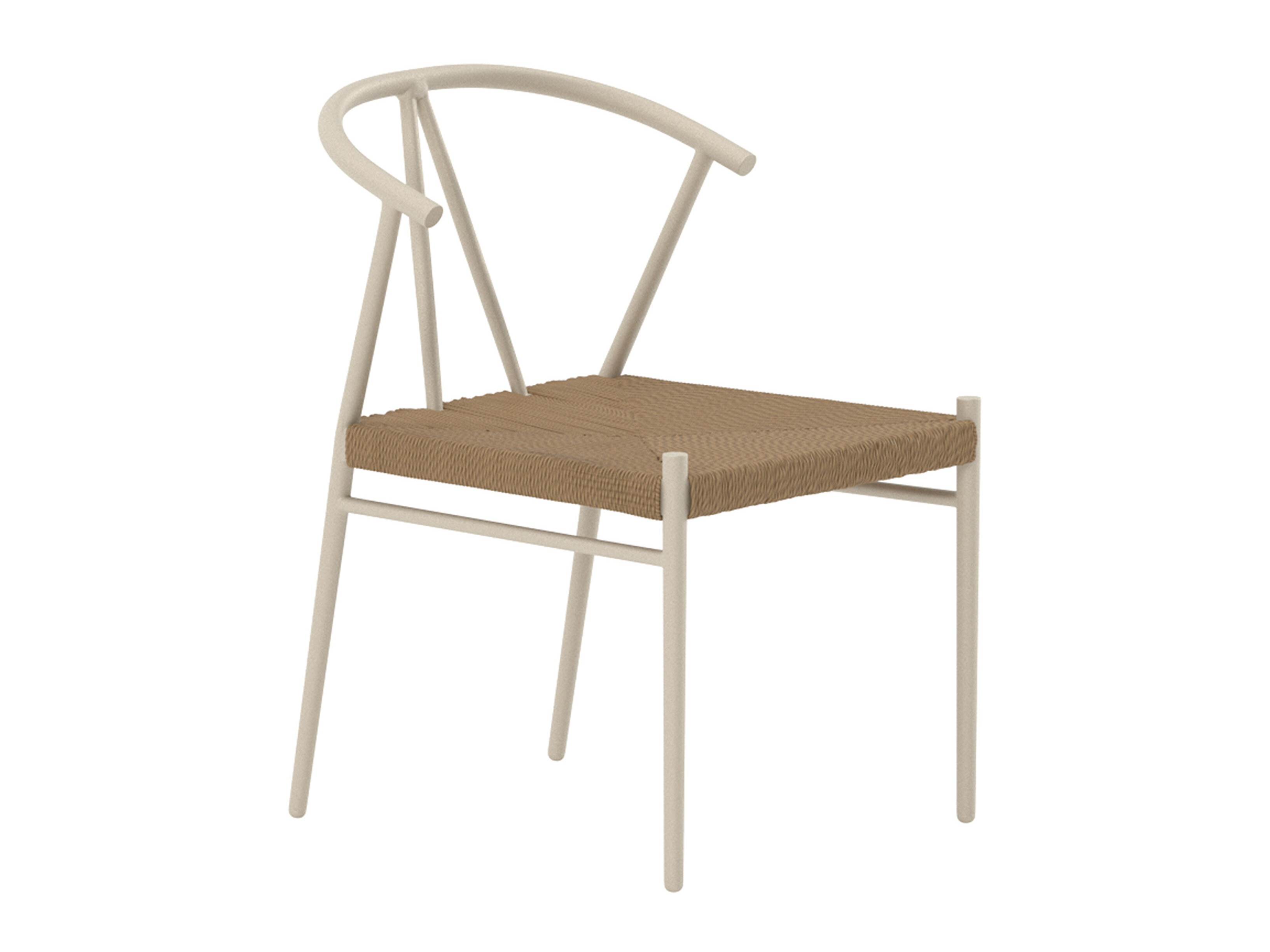 Gartenstuhl Dallas 5249 (Beige + Hellbraun)