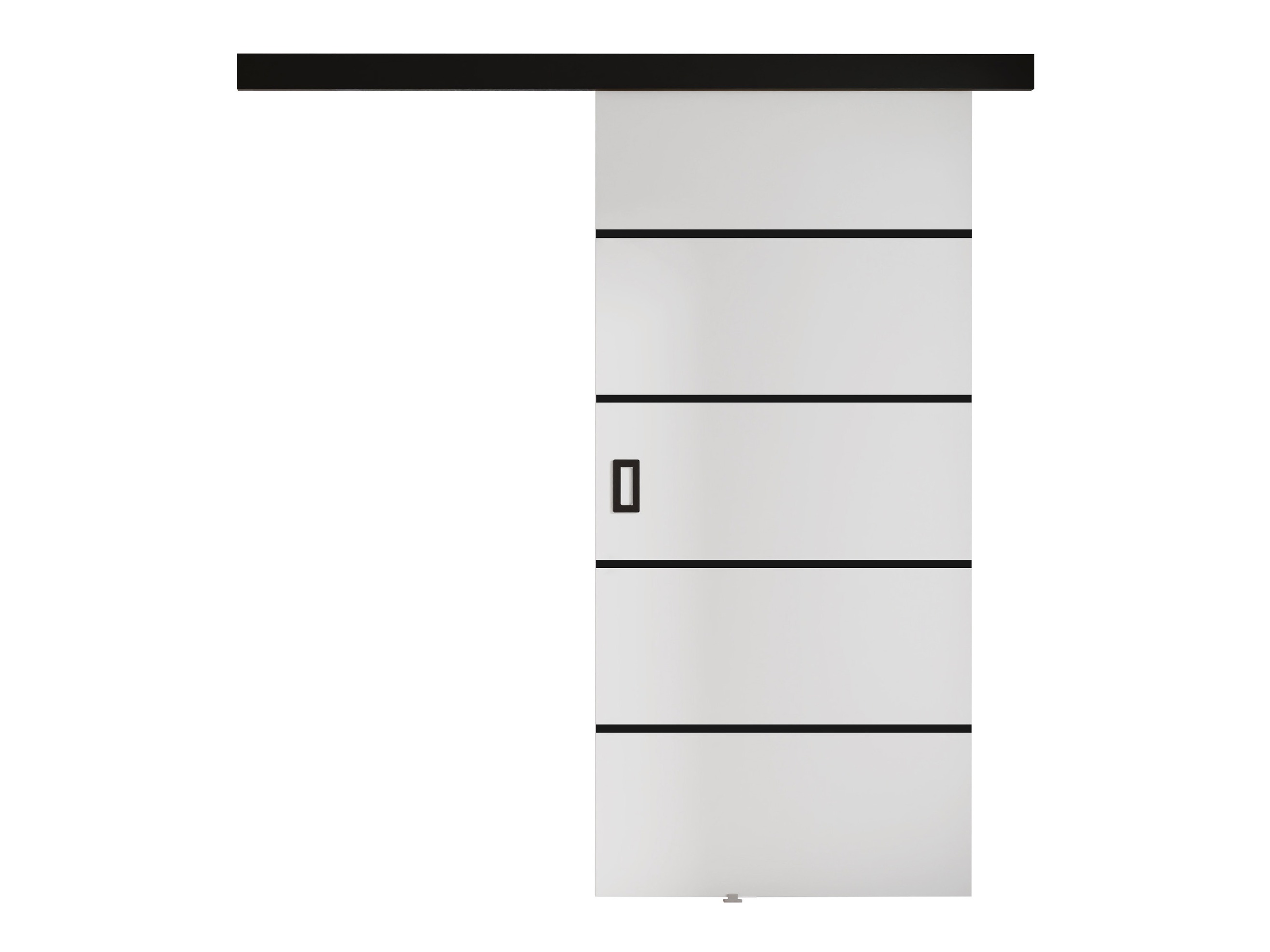 Schwebetür Dover 173 (Weiß)