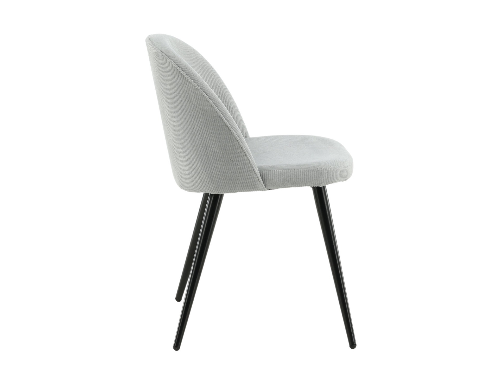 Stuhl Dallas 136 (Grau + Schwarz)