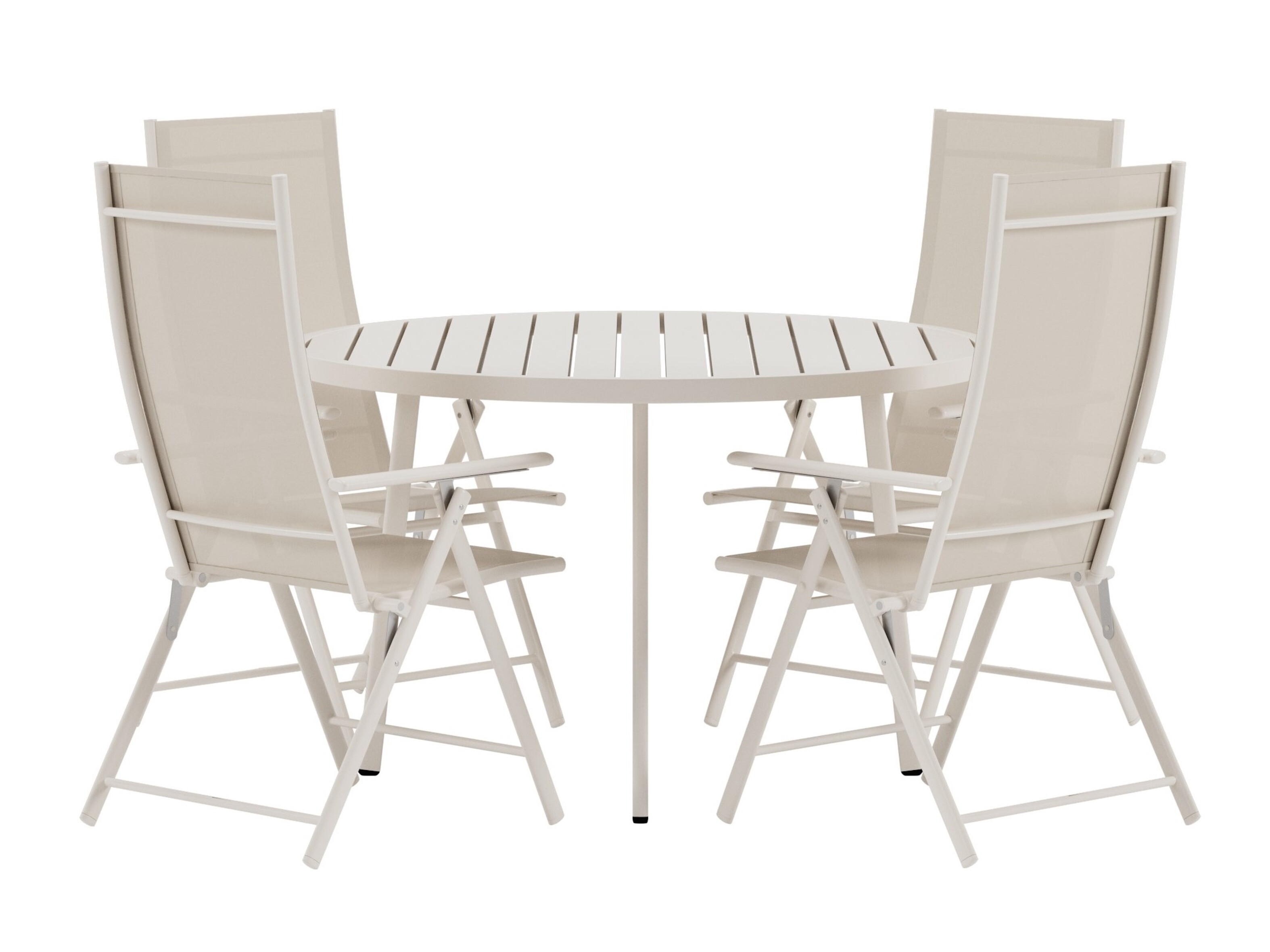Tisch und Stühle Dallas 5257 (Beige)