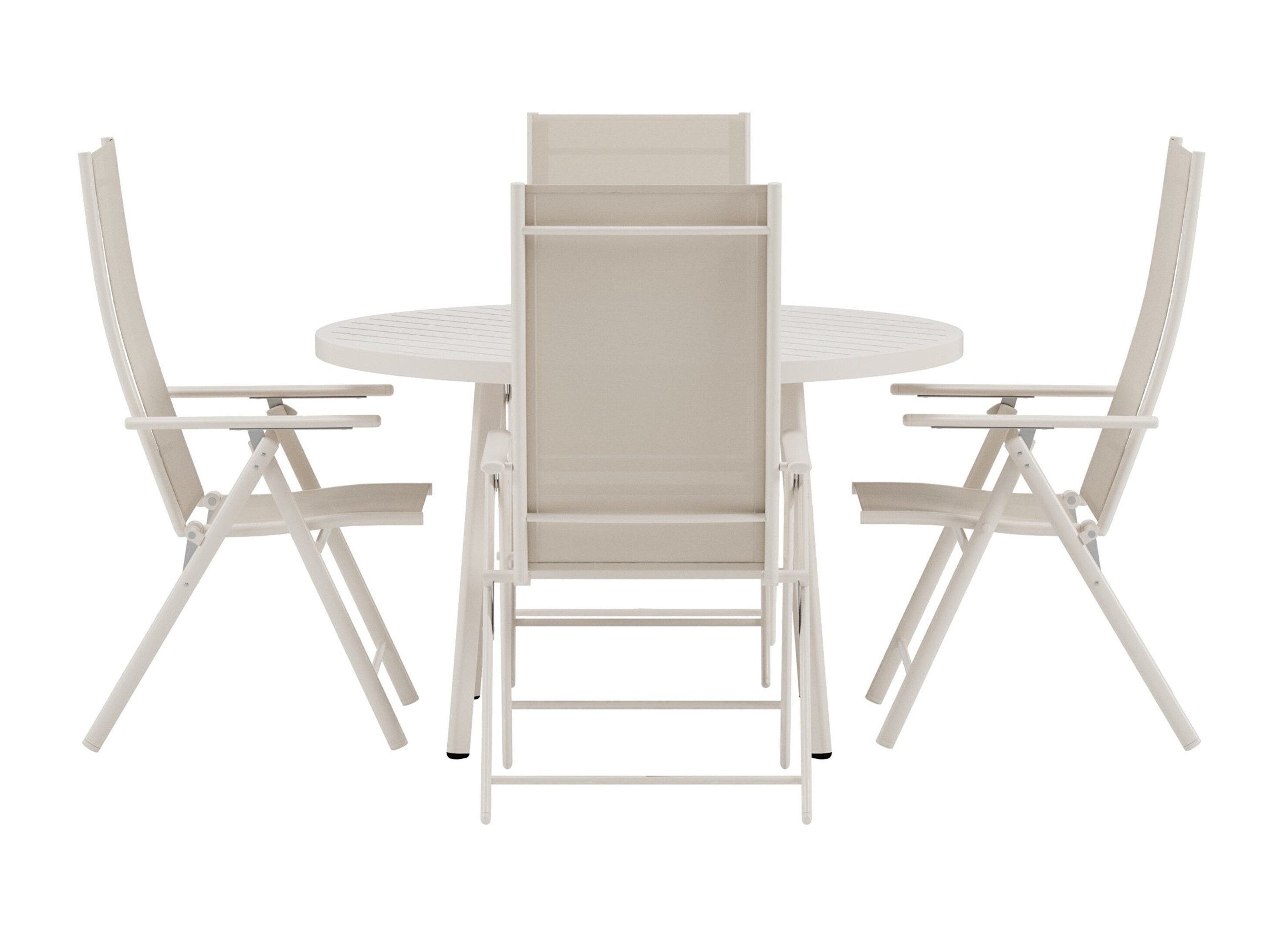 Tisch und Stühle Dallas 5257 (Beige)