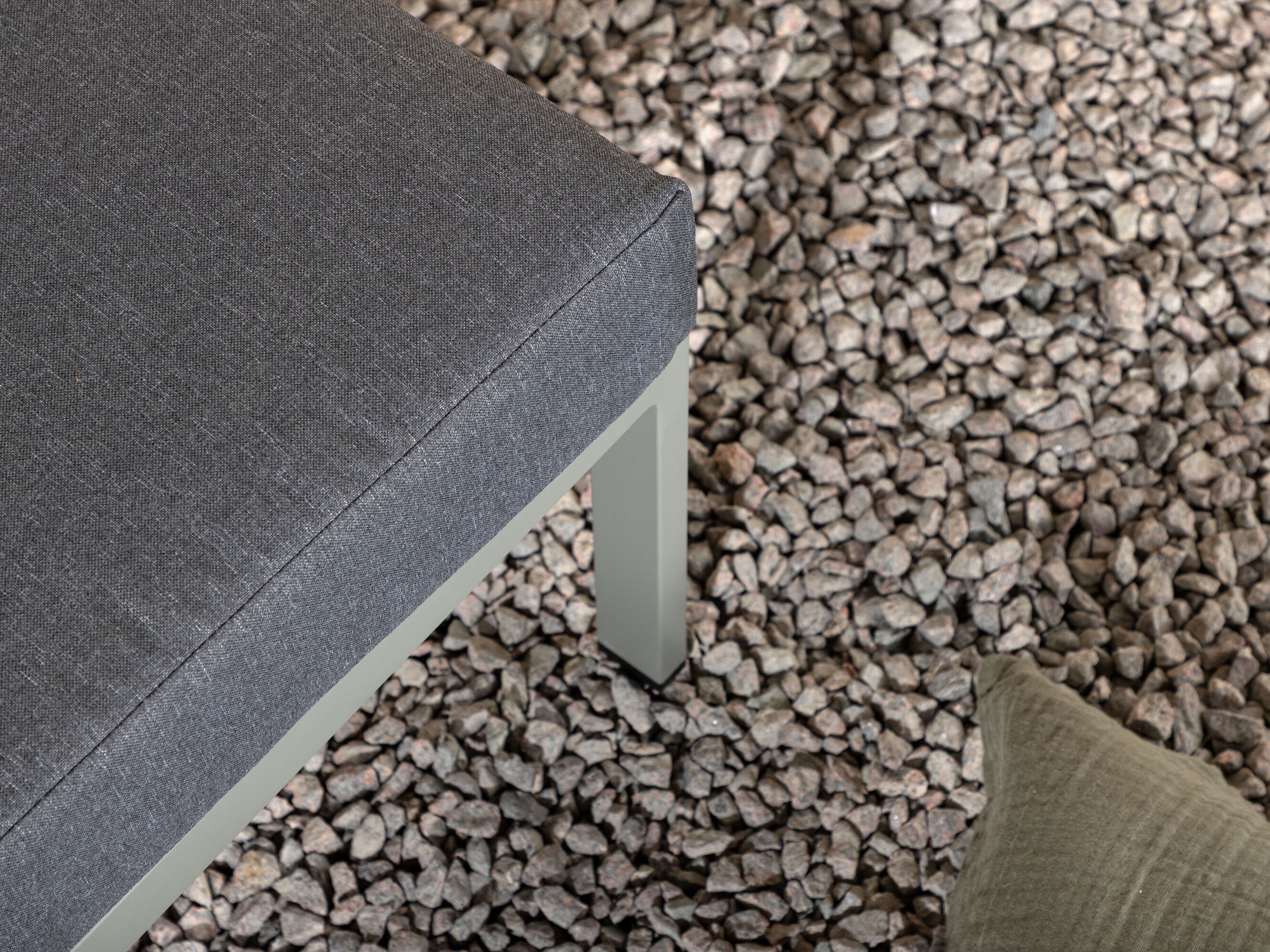 Gartensessel Camorlo 100 (Grau + Khaki)