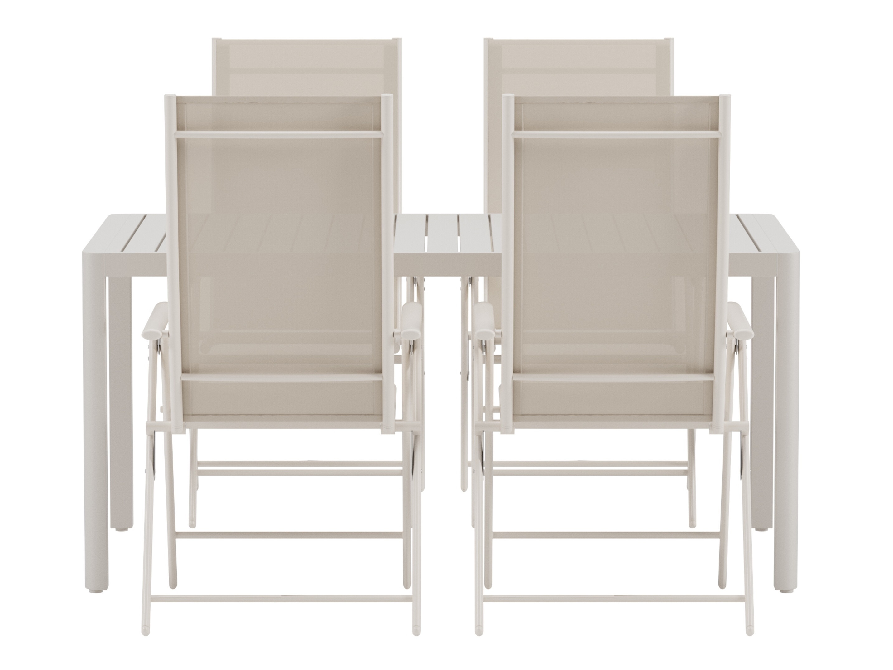 Tisch und Stühle Dallas 5255 (Beige)
