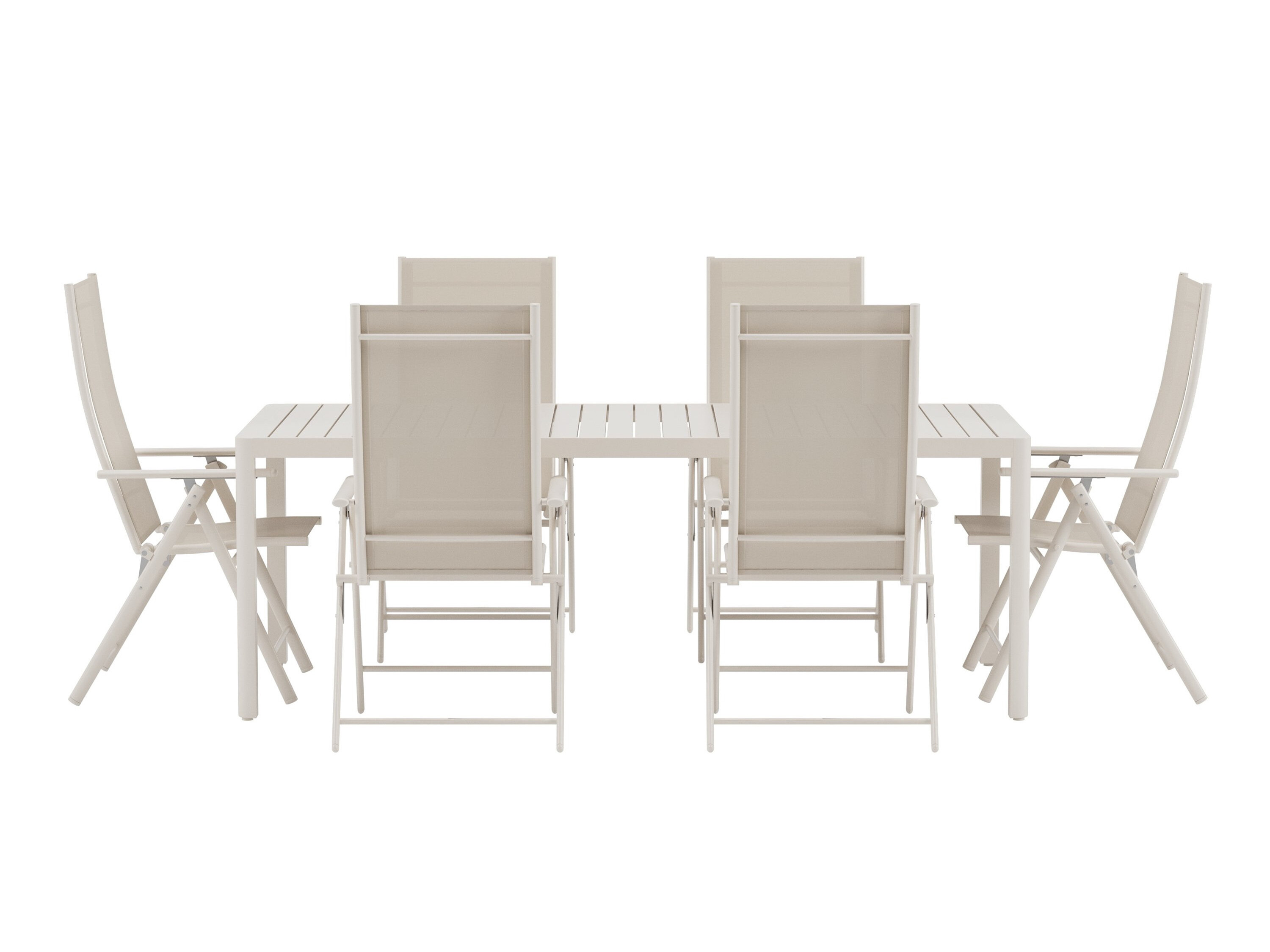 Tisch und Stühle Dallas 5256 (Beige)