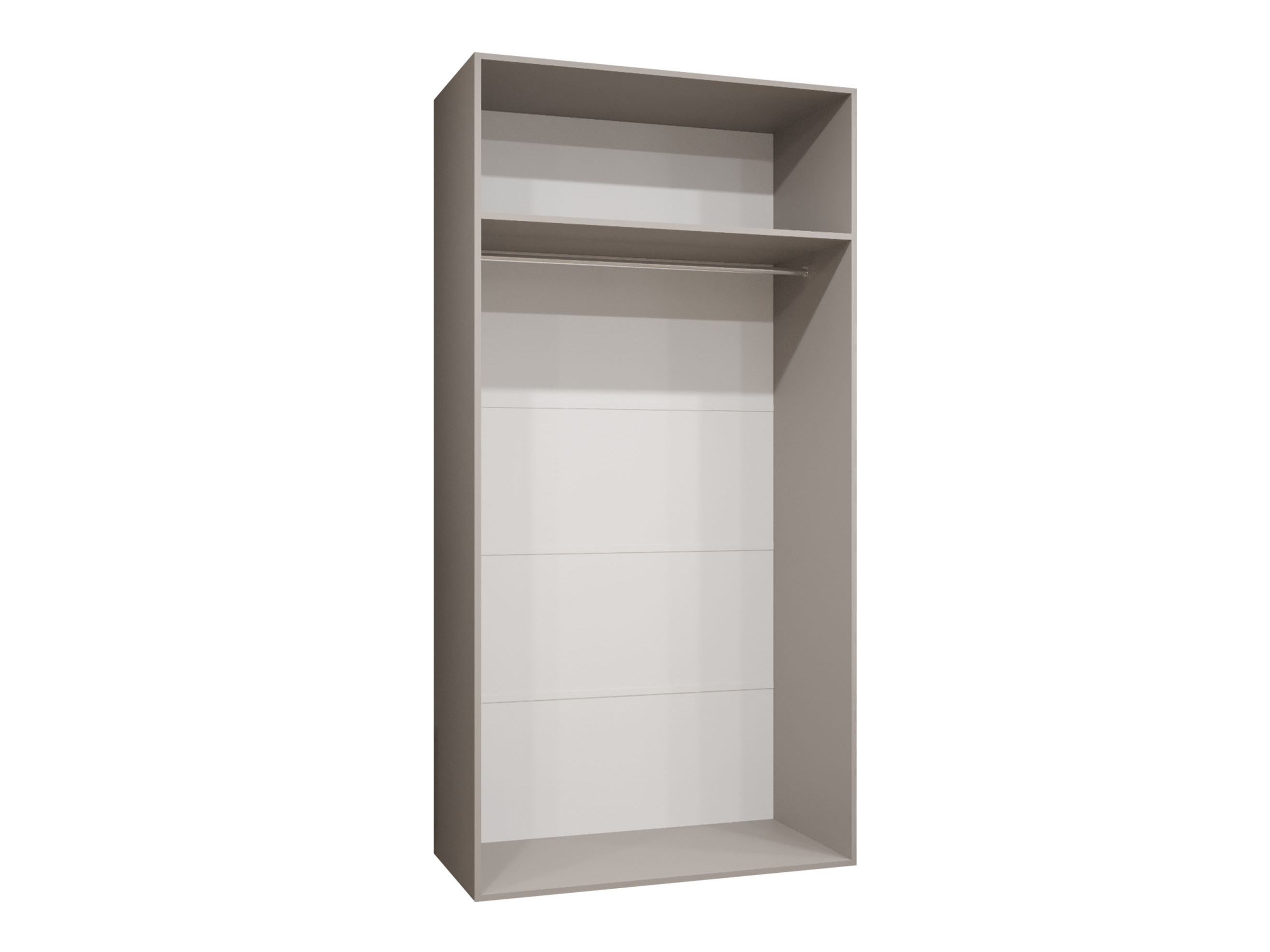 Kleiderschrank Hartford 594 (Schwarz)