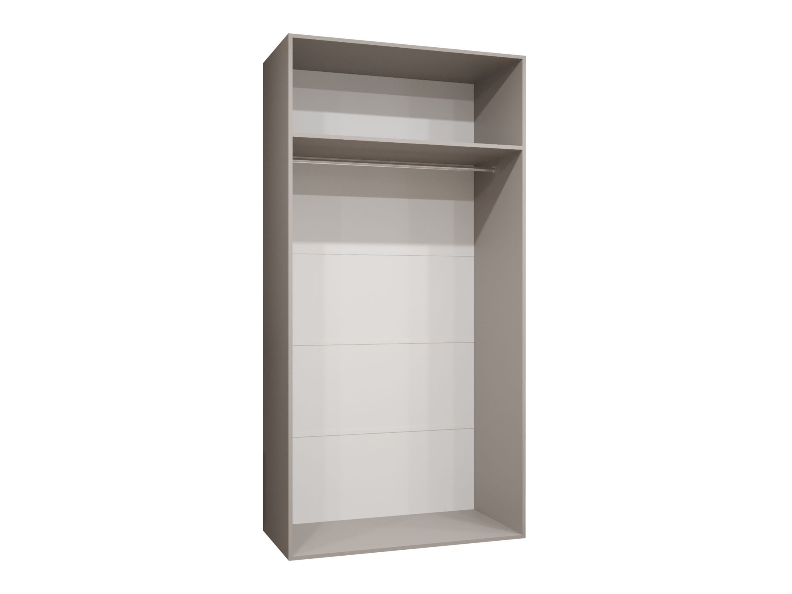 Kleiderschrank Hartford 594 (Weiß)