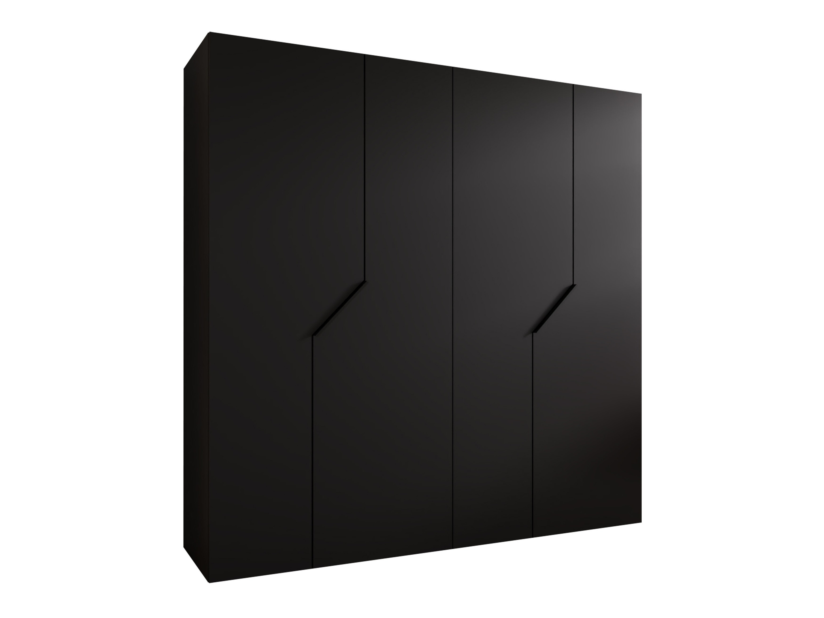 Kleiderschrank Hartford 595 (Schwarz)