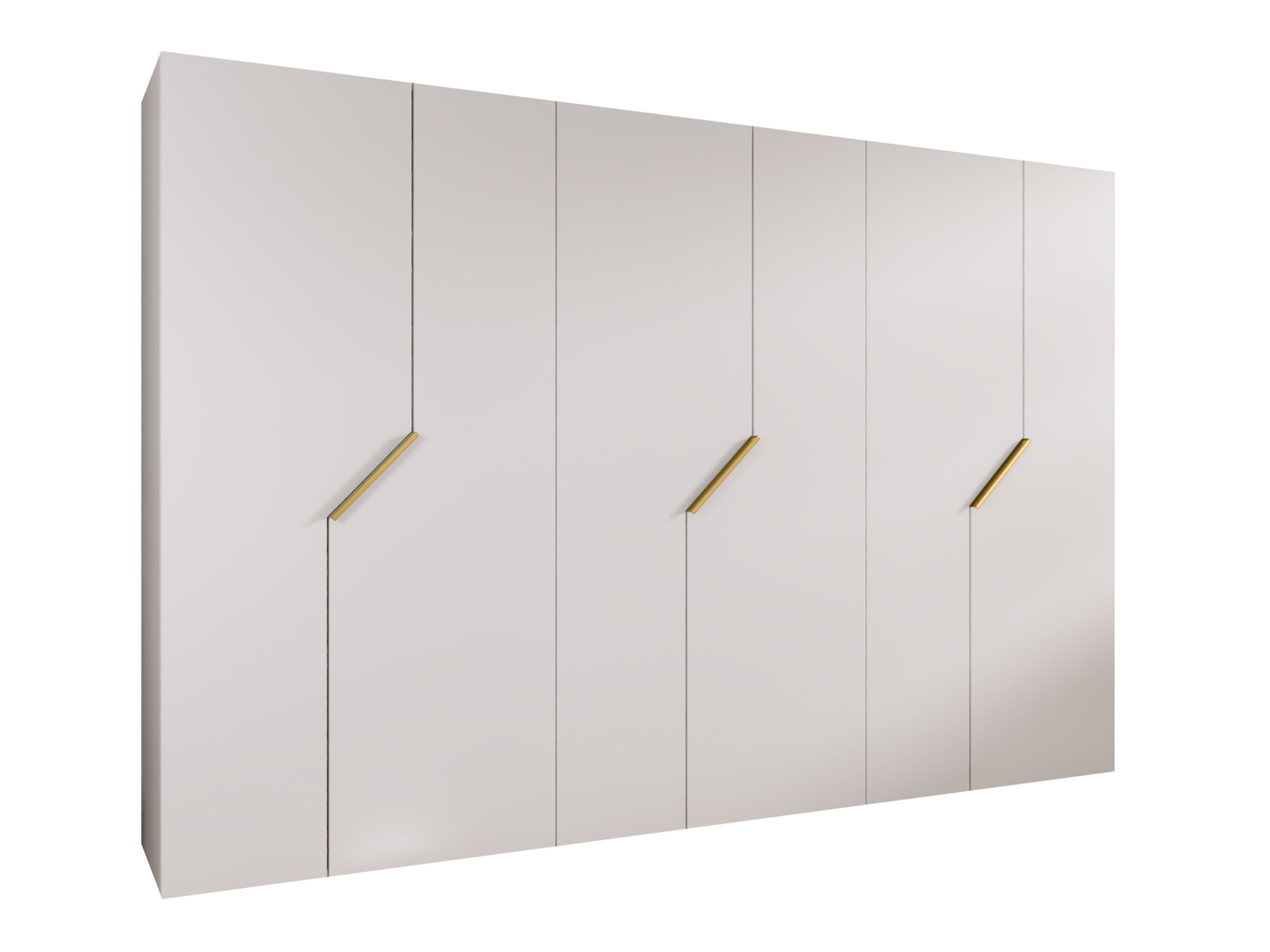Kleiderschrank Hartford 596 (Weiß)