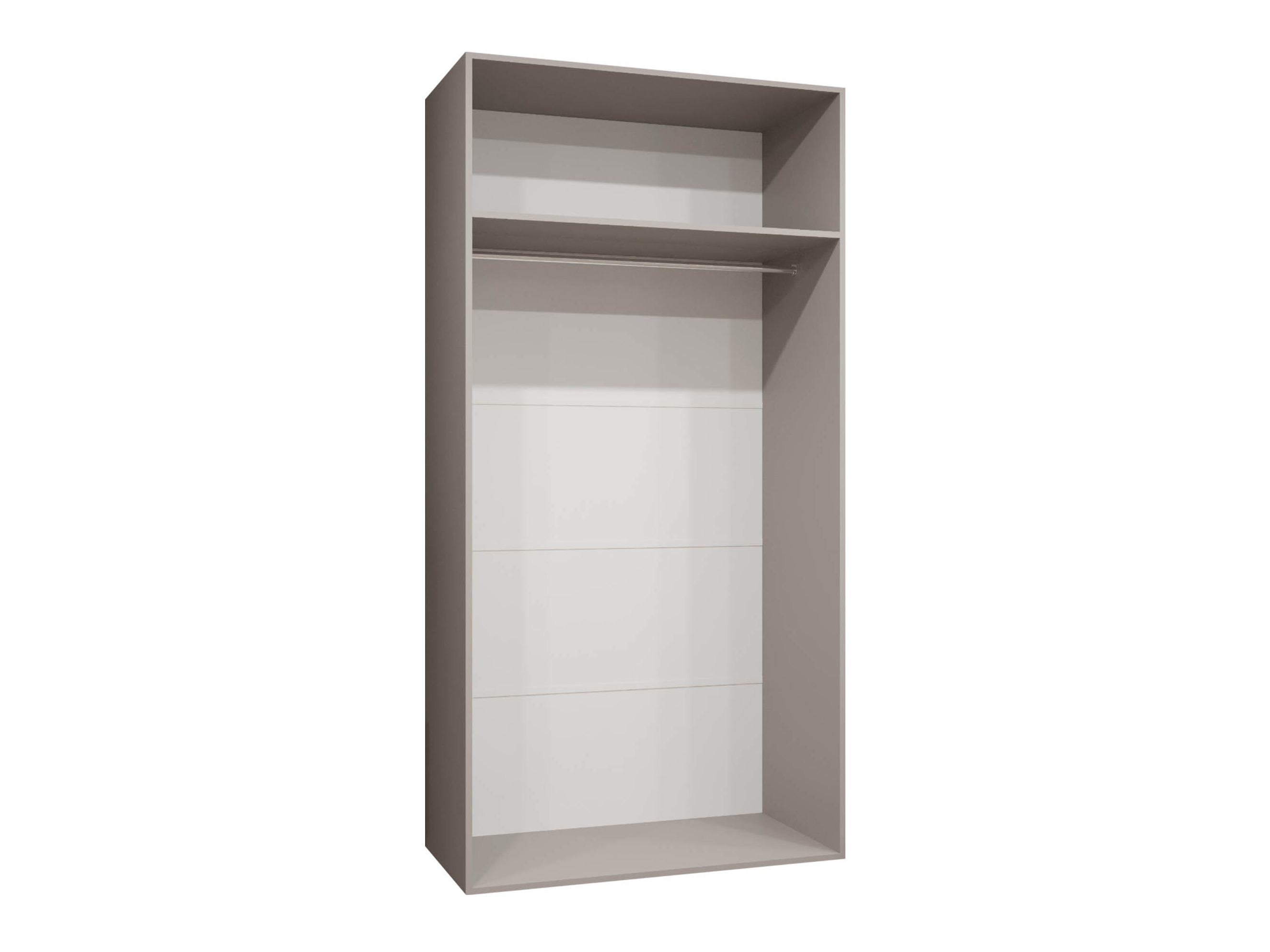 Kleiderschrank Hartford 597 (Schwarz)