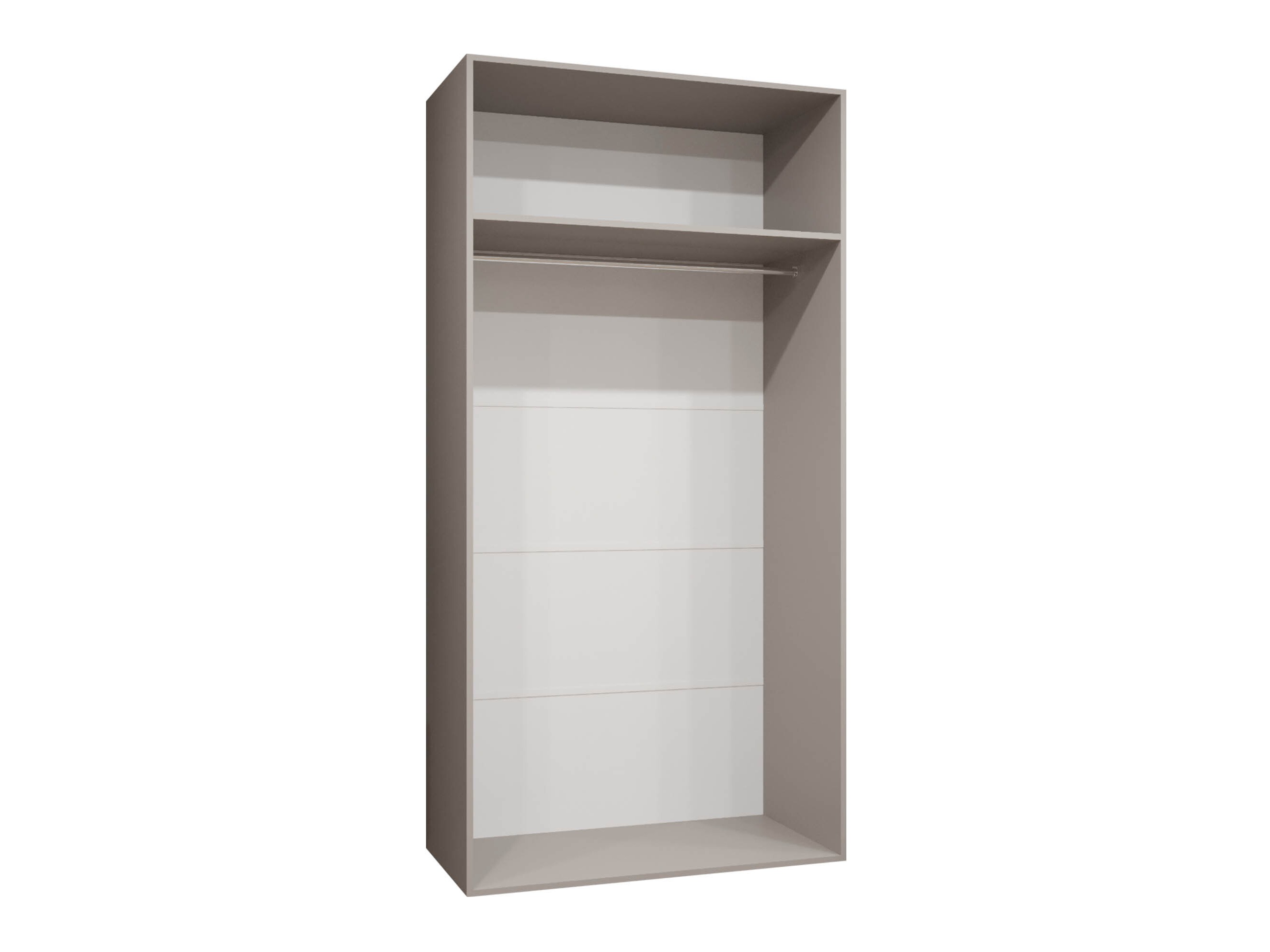 Kleiderschrank Hartford 597 (Schwarz)