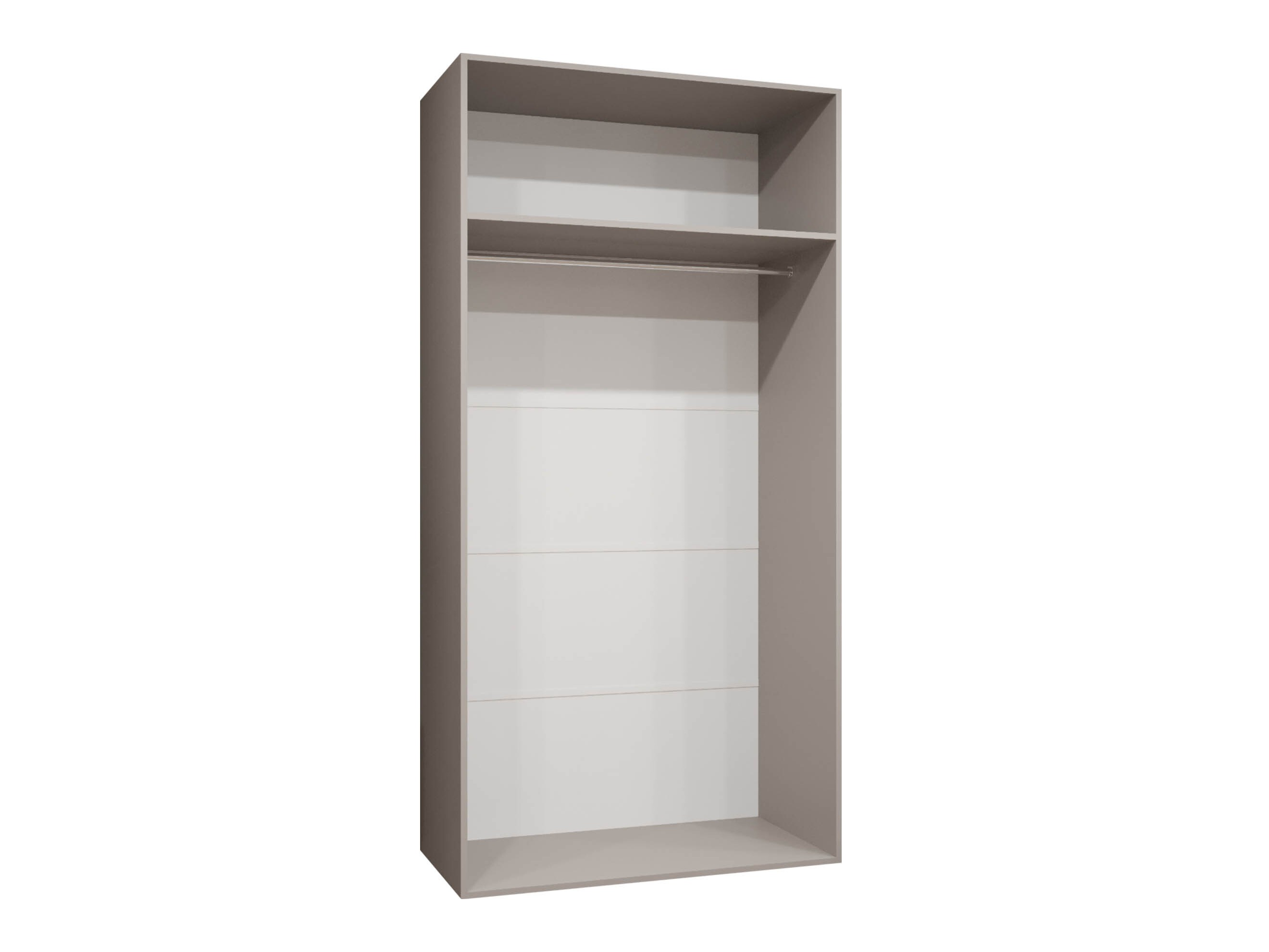 Kleiderschrank Hartford 597 (Weiß)