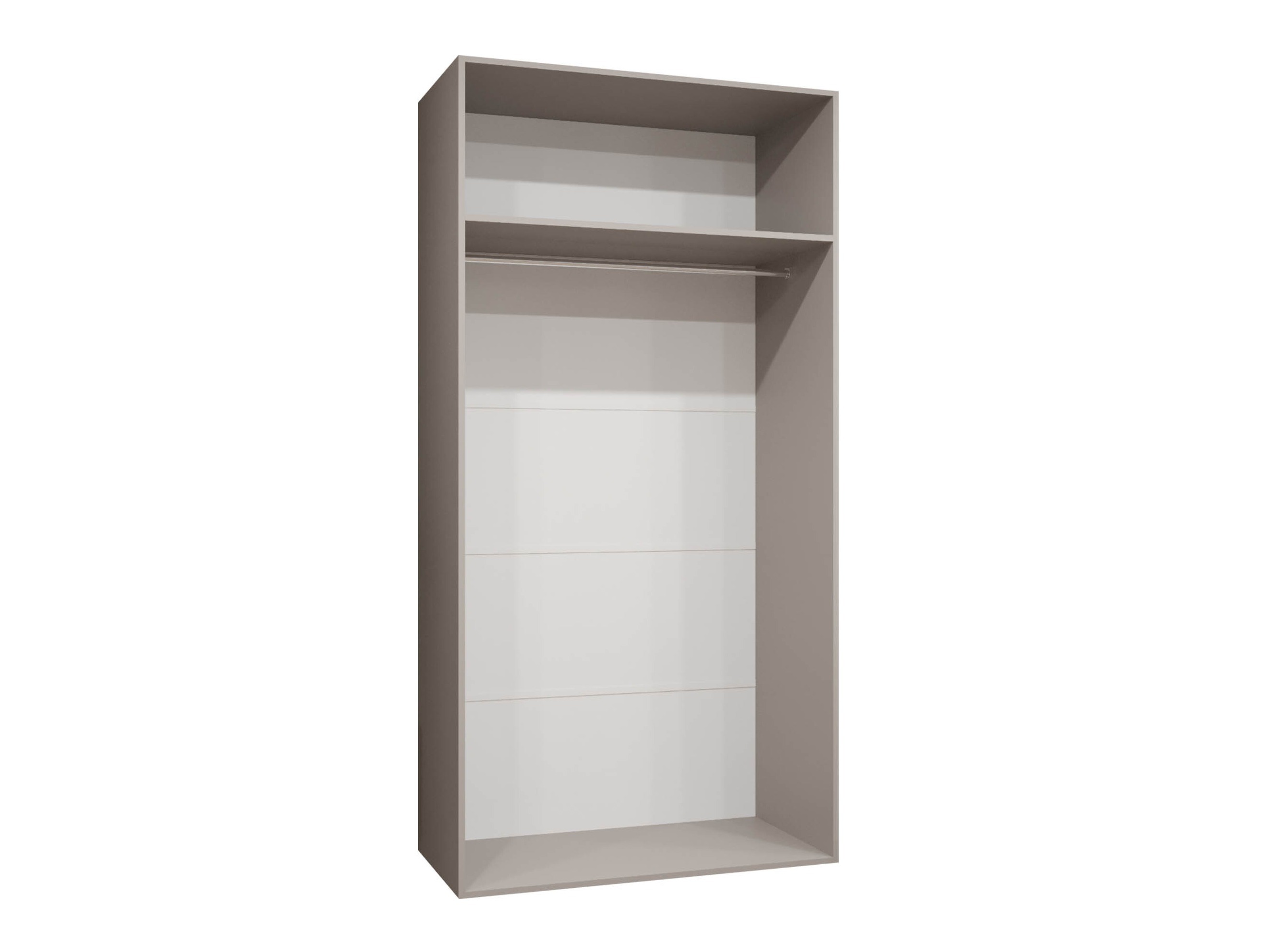 Kleiderschrank Hartford 597 (Weiß)