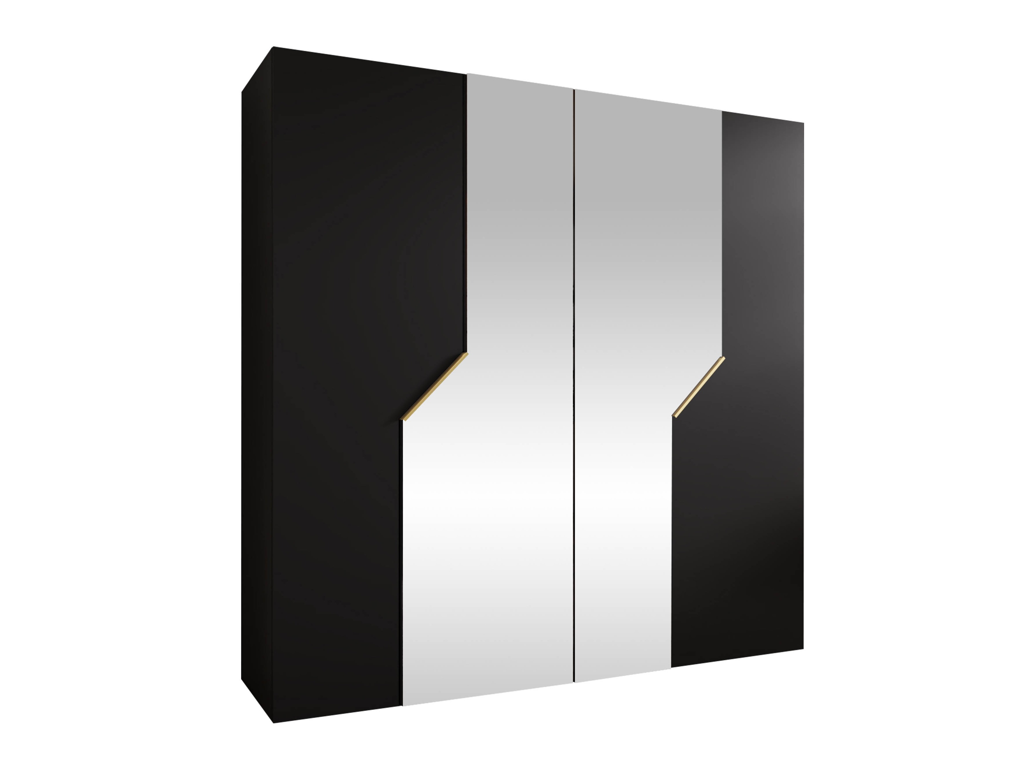 Kleiderschrank Hartford 598 (Schwarz)