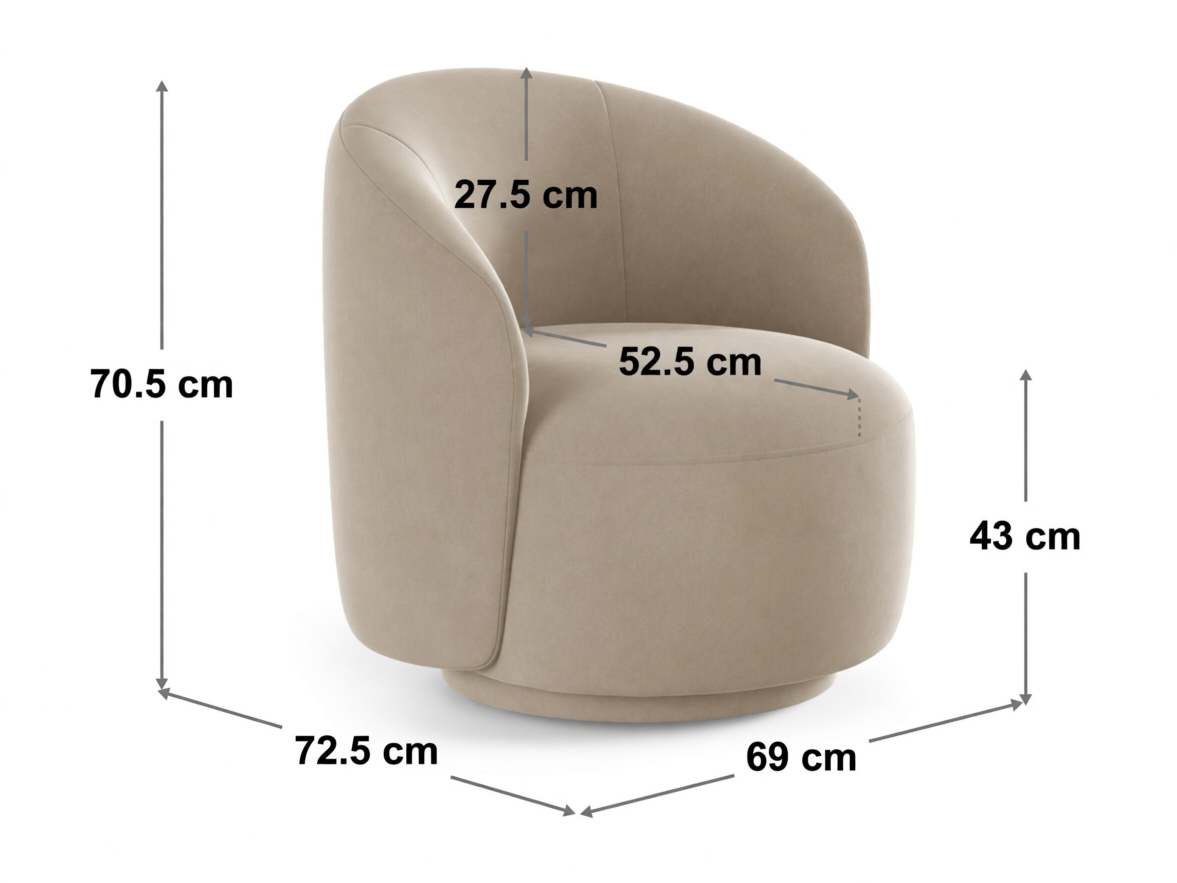 Sessel Beckley 353 (Coral 15)