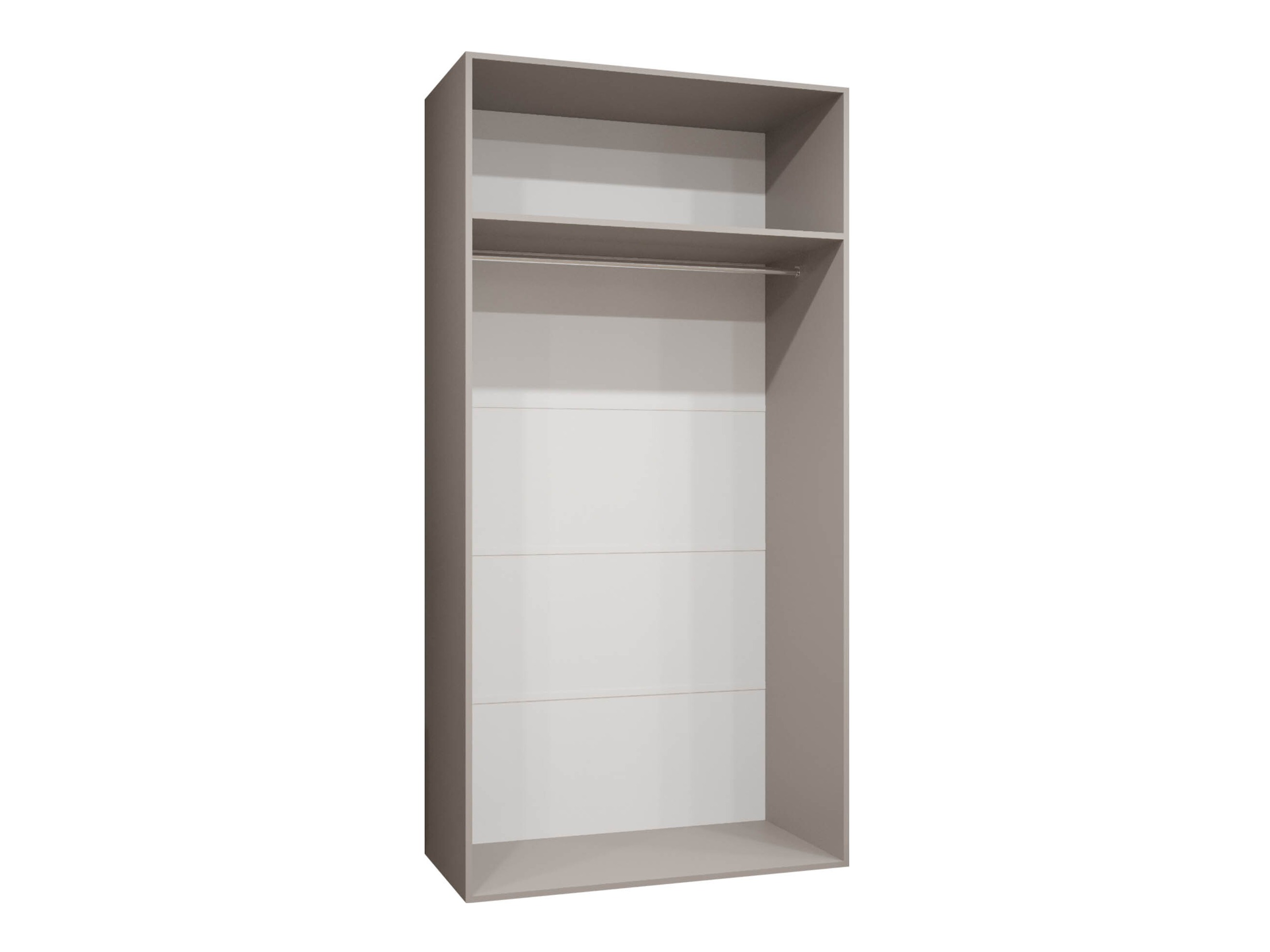 Kleiderschrank Hartford 600 (Schwarz)