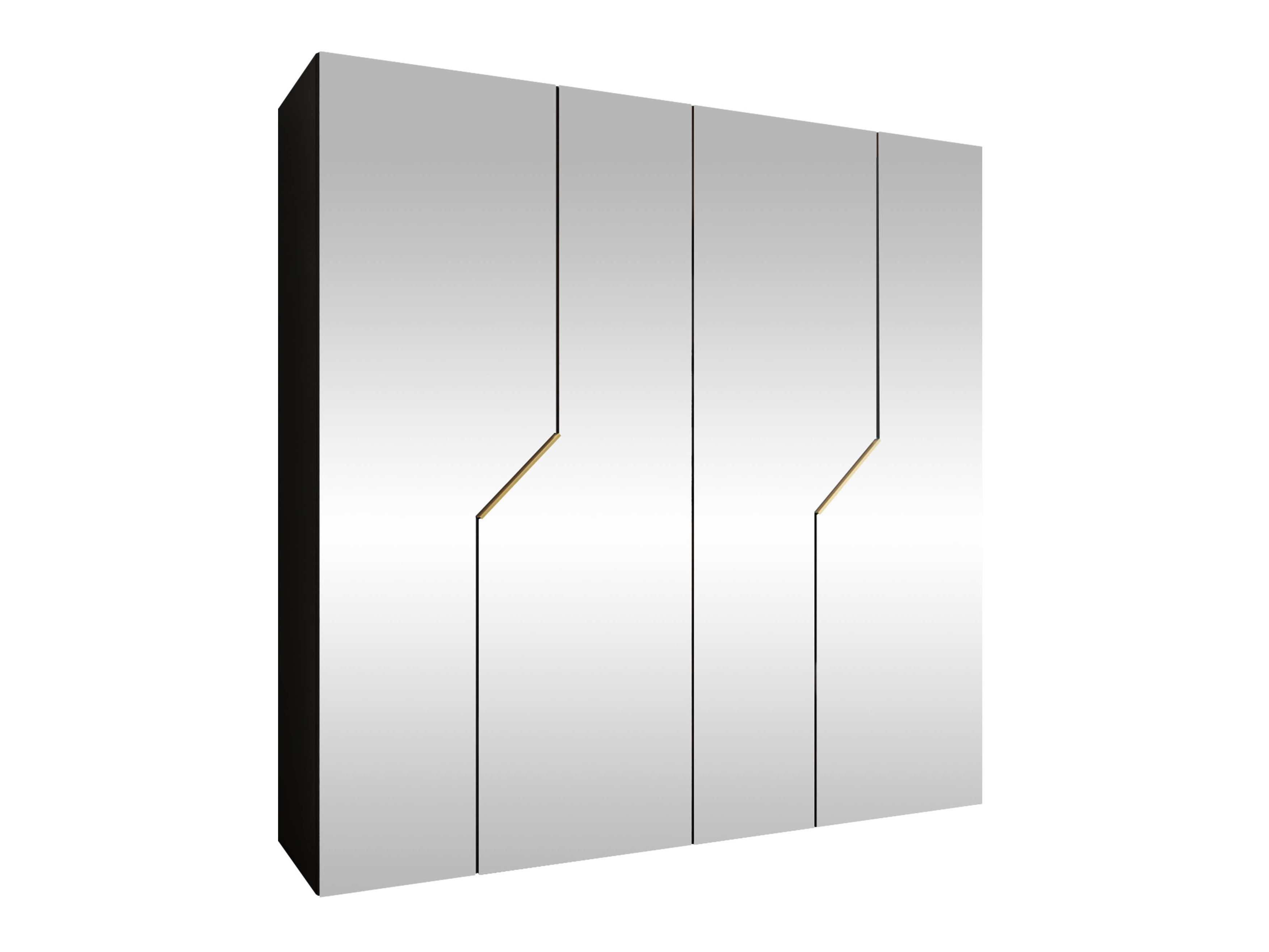 Kleiderschrank Hartford 601 (Schwarz)