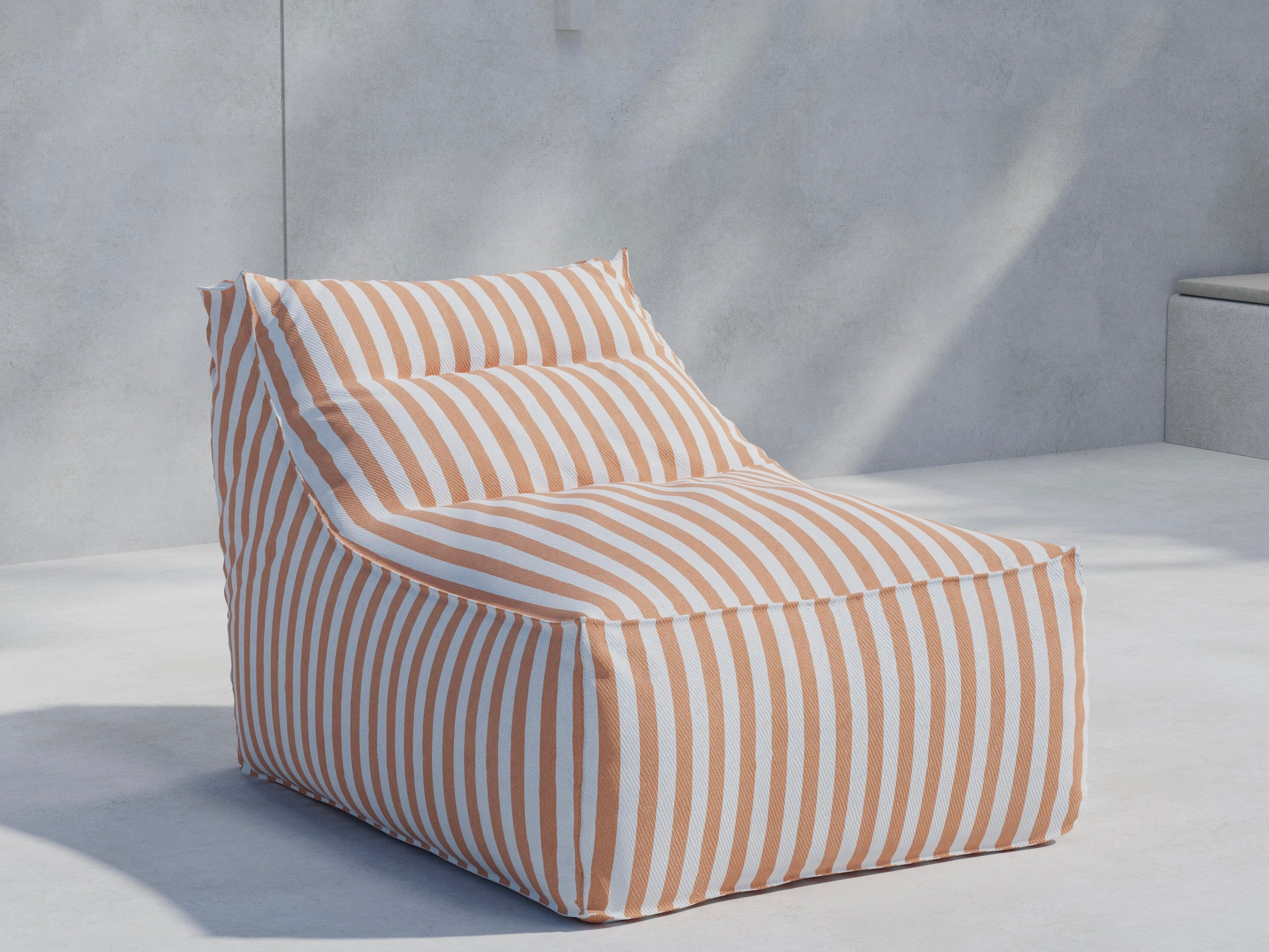 Sitzsack Dallas 5276 (Orange + Weiß)