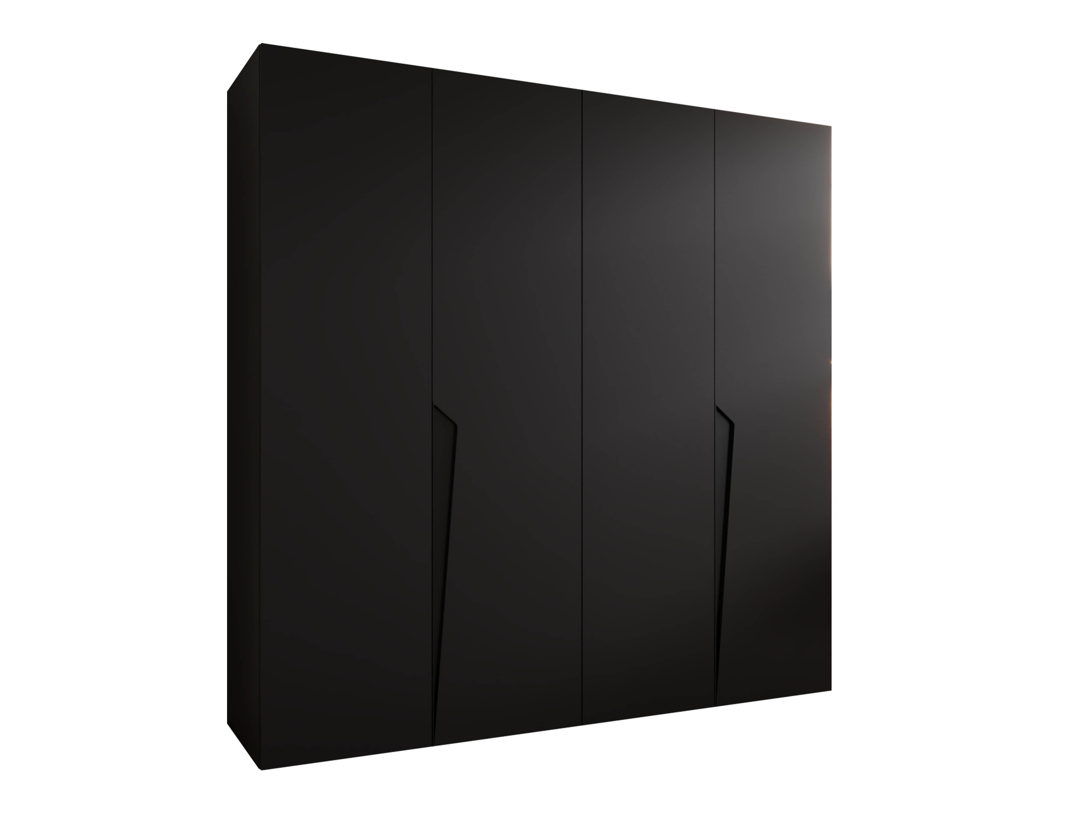 Kleiderschrank Hartford 605 (Schwarz)