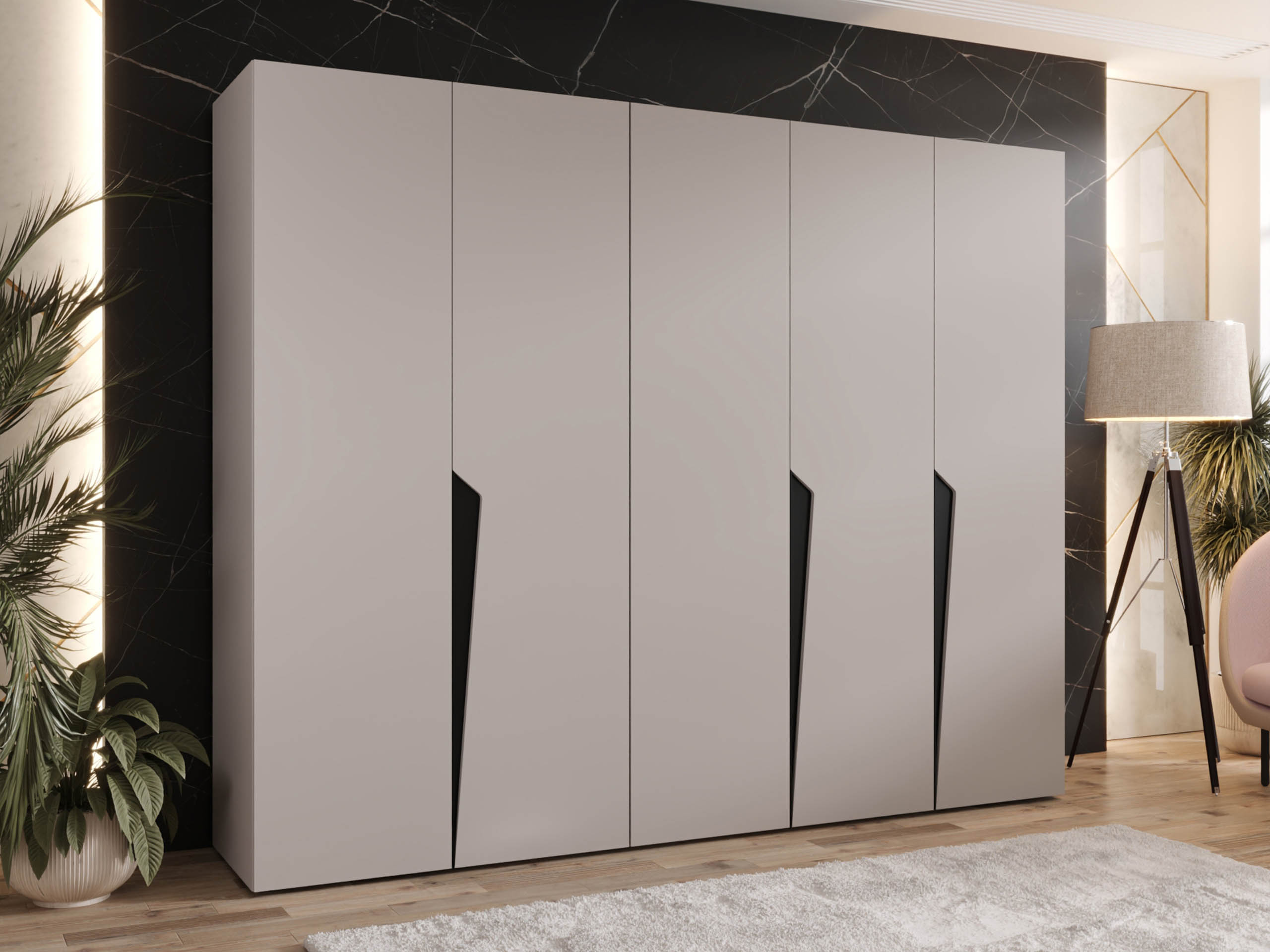 Kleiderschrank Hartford 606 (Kaschmir)