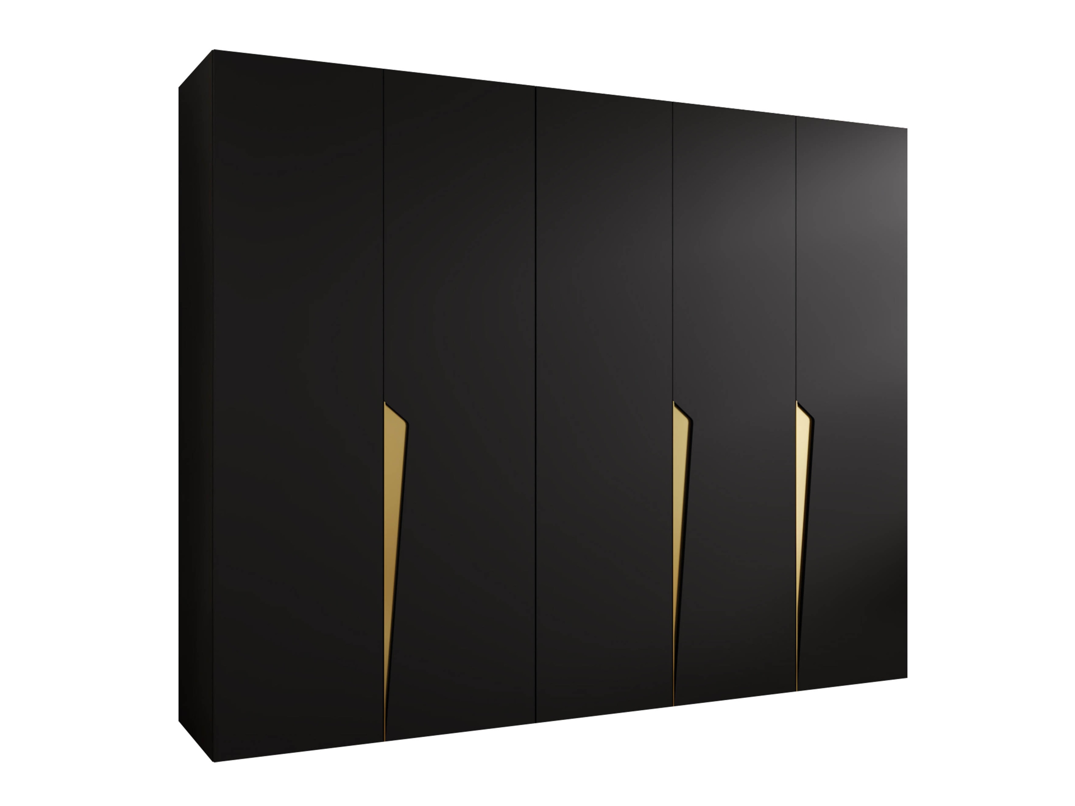 Kleiderschrank Hartford 606 (Schwarz)