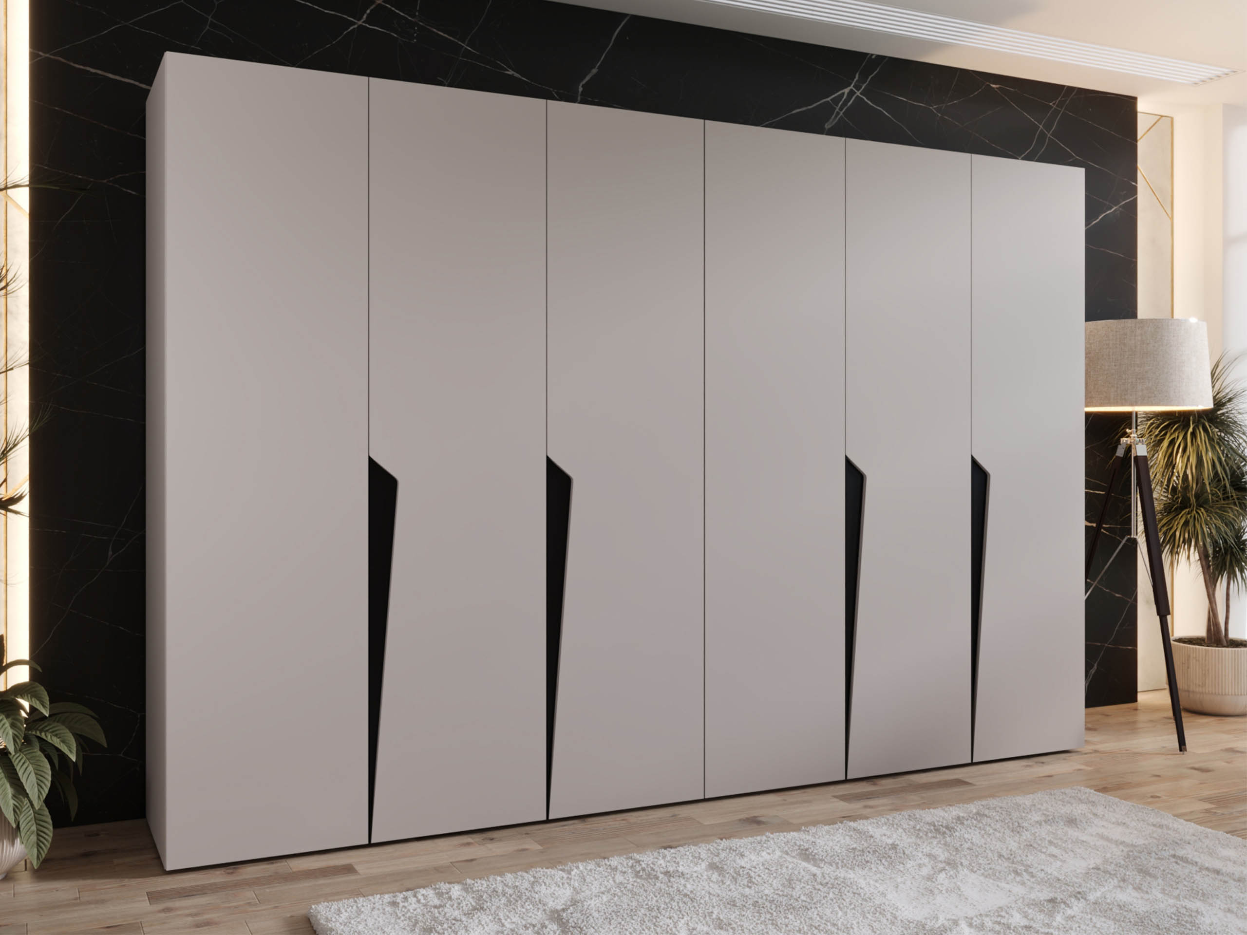 Kleiderschrank Hartford 607 (Kaschmir)