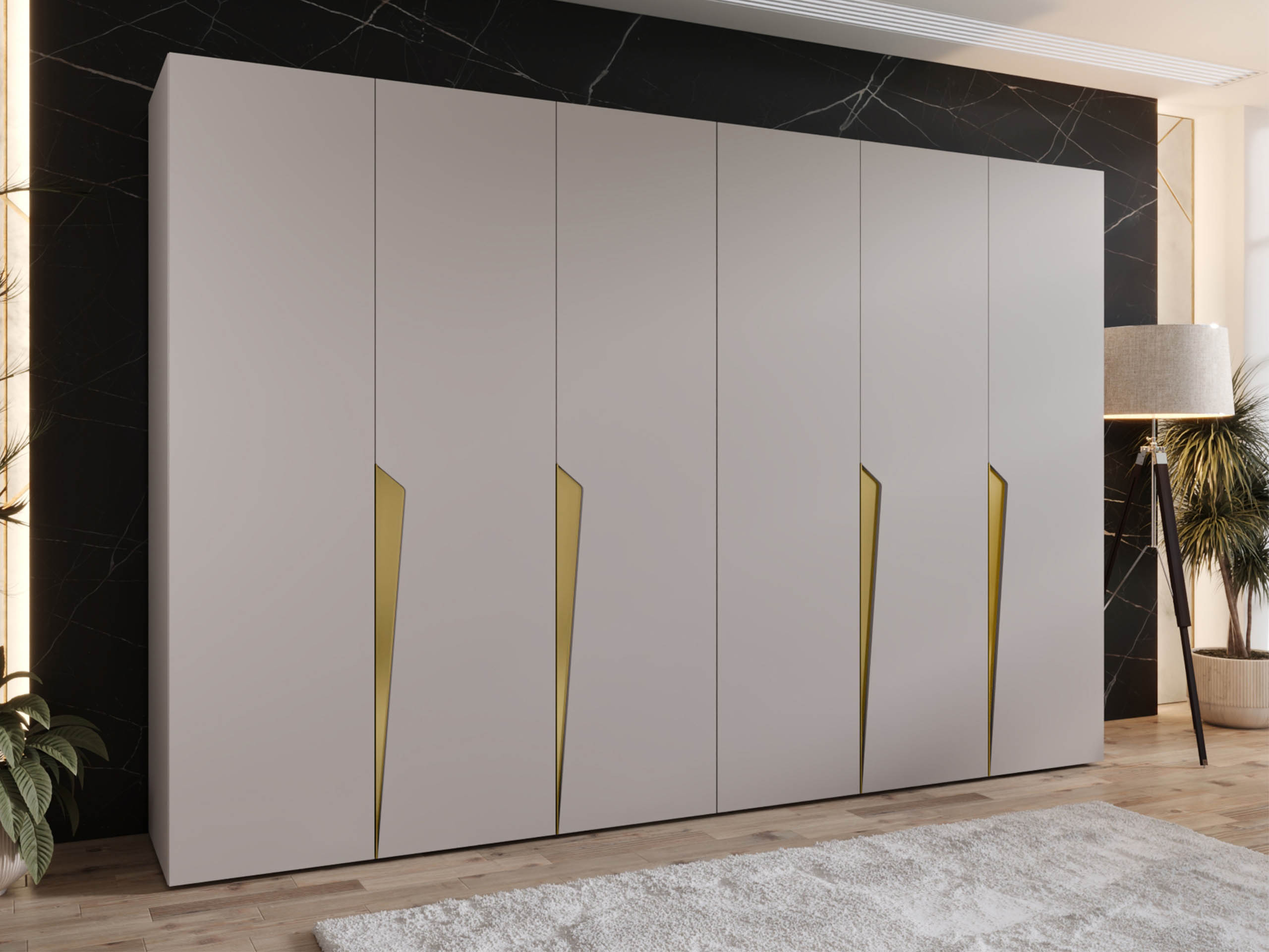 Kleiderschrank Hartford 607 (Kaschmir)