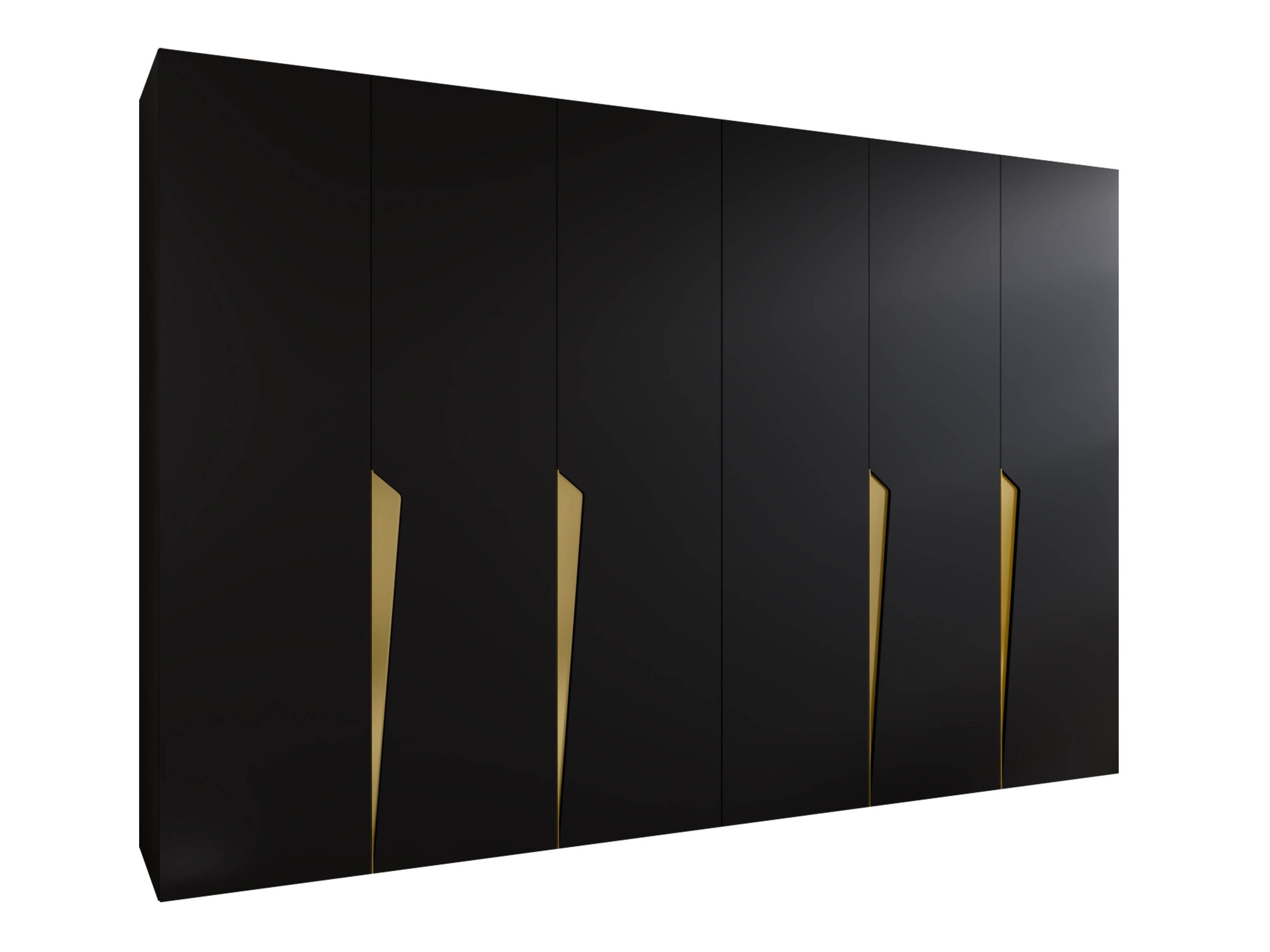 Kleiderschrank Hartford 607 (Schwarz)
