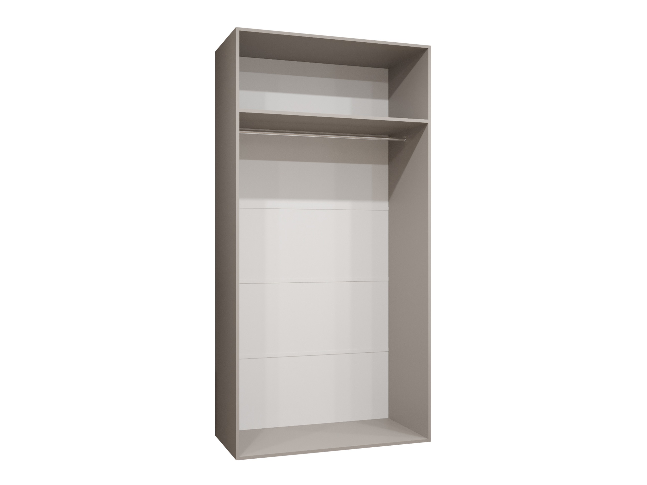 Kleiderschrank Hartford 608 (Schwarz)