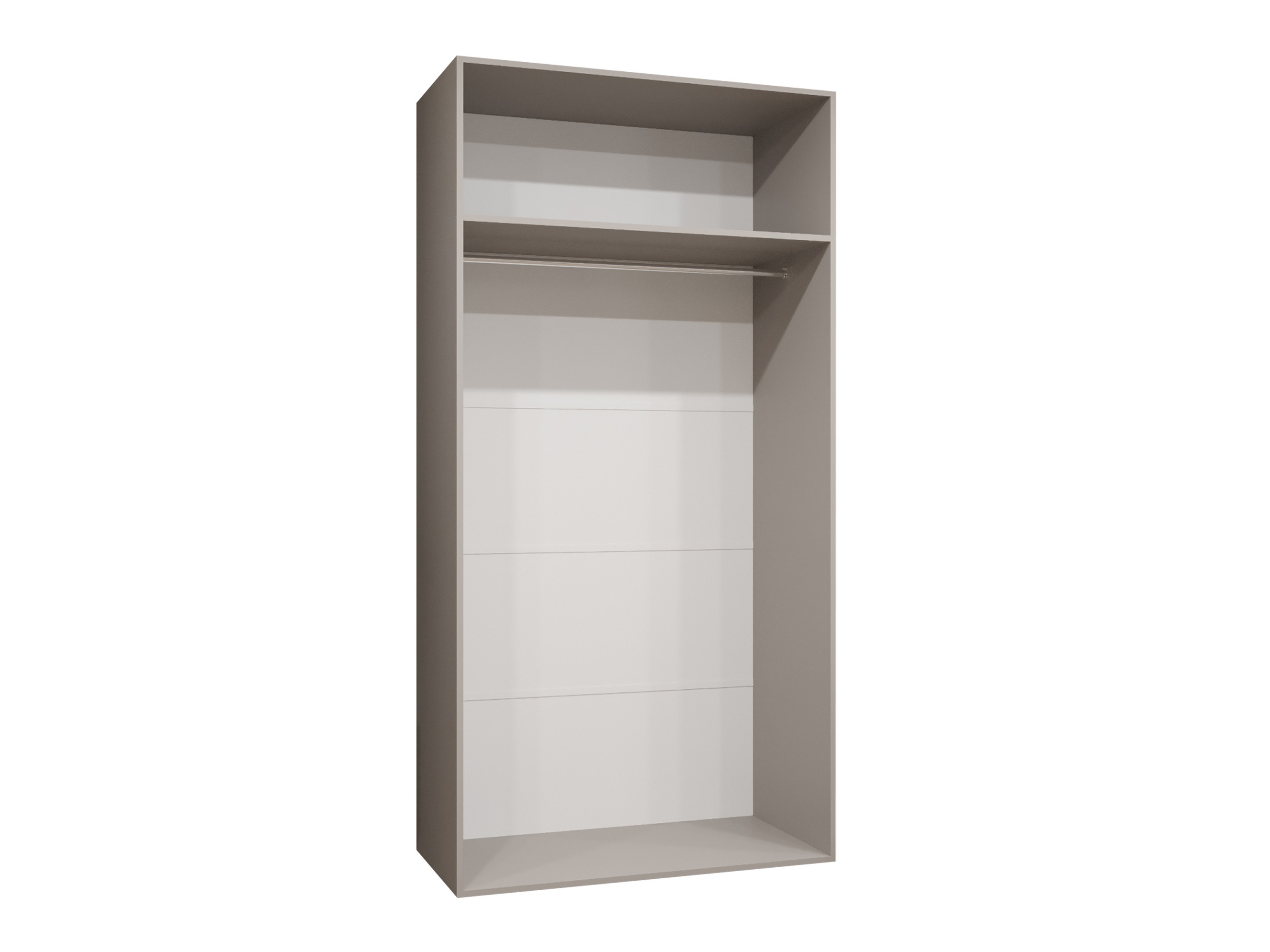 Kleiderschrank Hartford 608 (Schwarz)