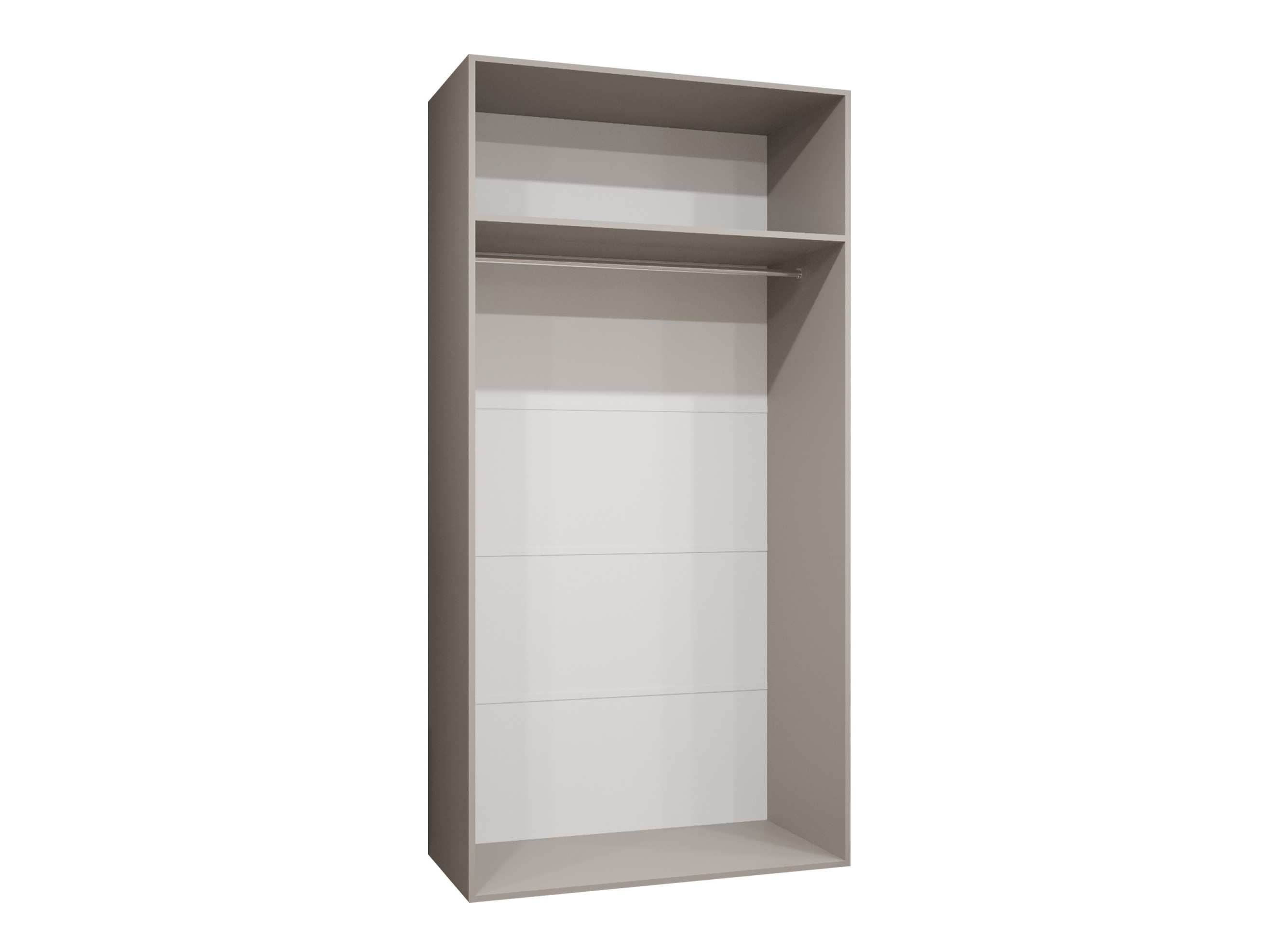 Kleiderschrank Hartford 608 (Weiß)