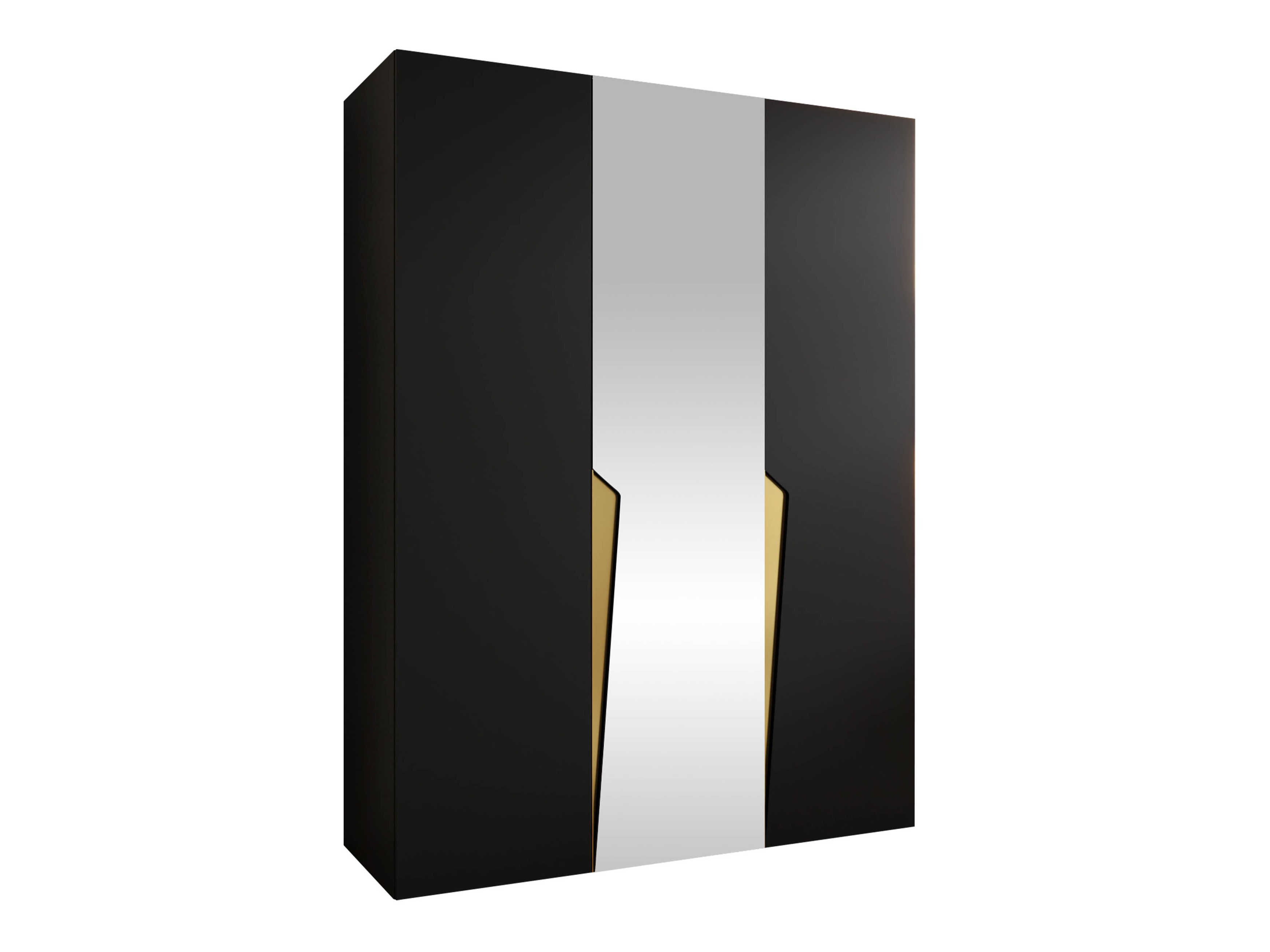 Kleiderschrank Hartford 609 (Schwarz)